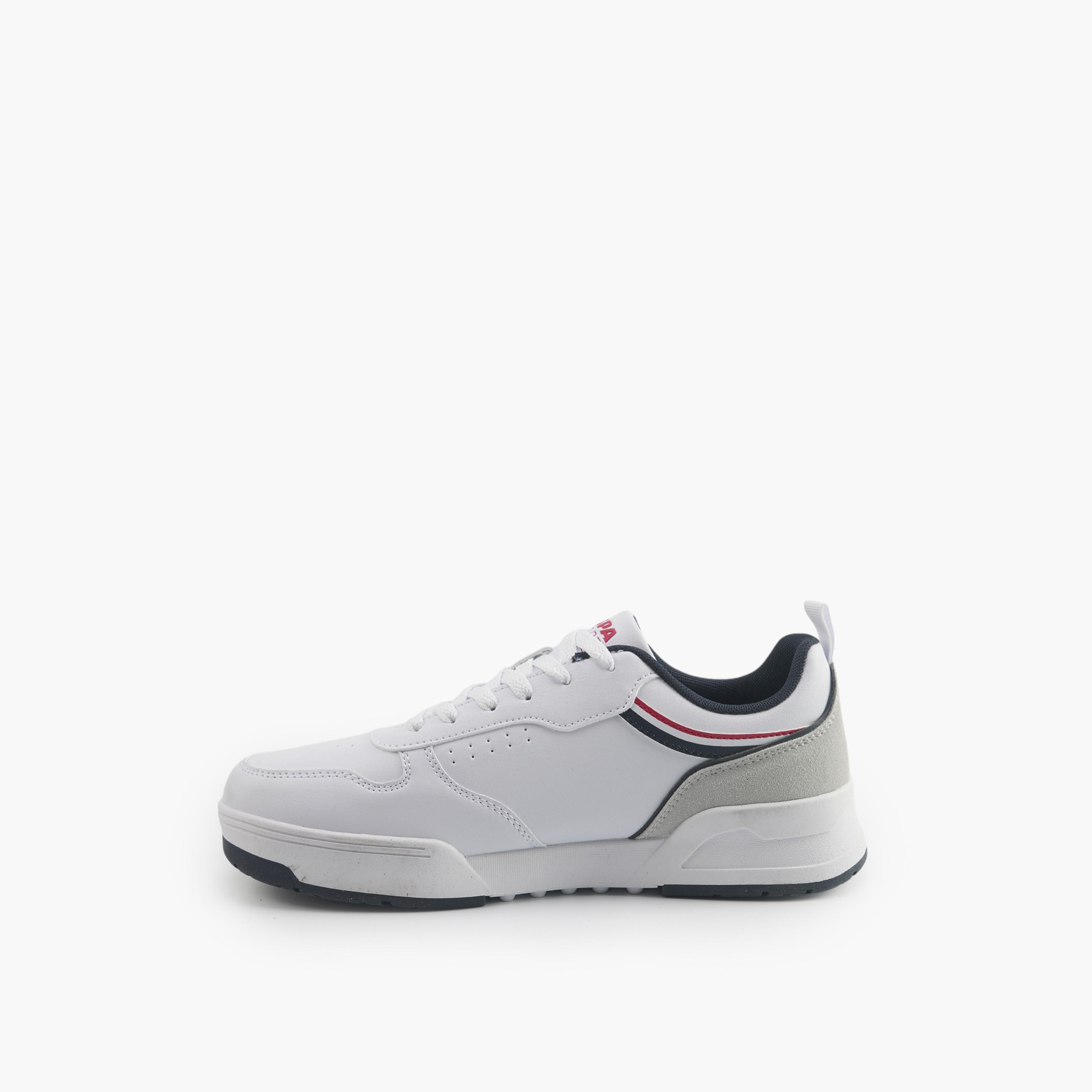 حذاء سنيكرز برباط إغلاق وثقوب تهوية للرجال من يو إس بولو اسوسييشن-men-shoes-sneakers-image-3