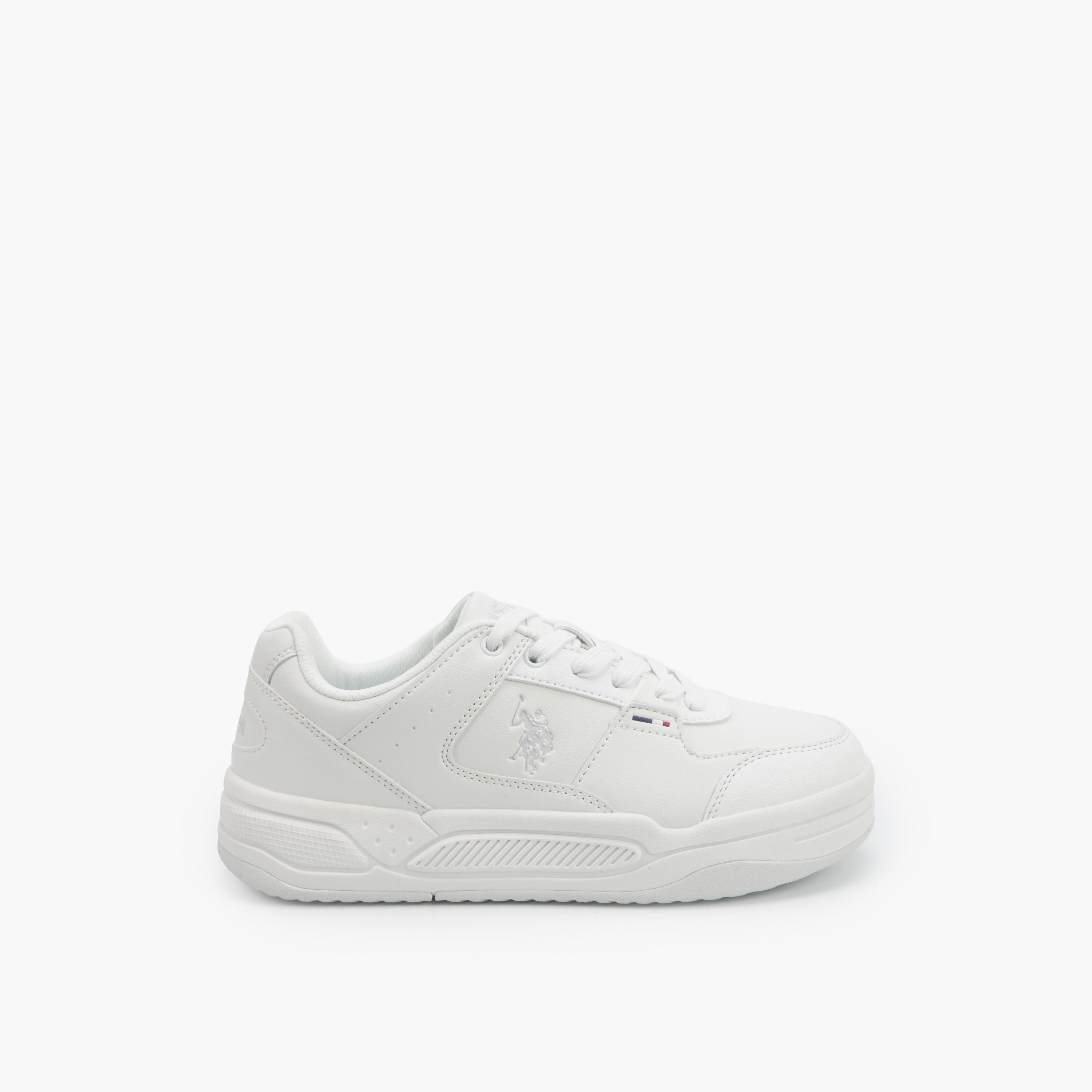 U.S. Polo Assn Women Lace-Up Ankle Sneakers-women-shoes-sneakers-image-2