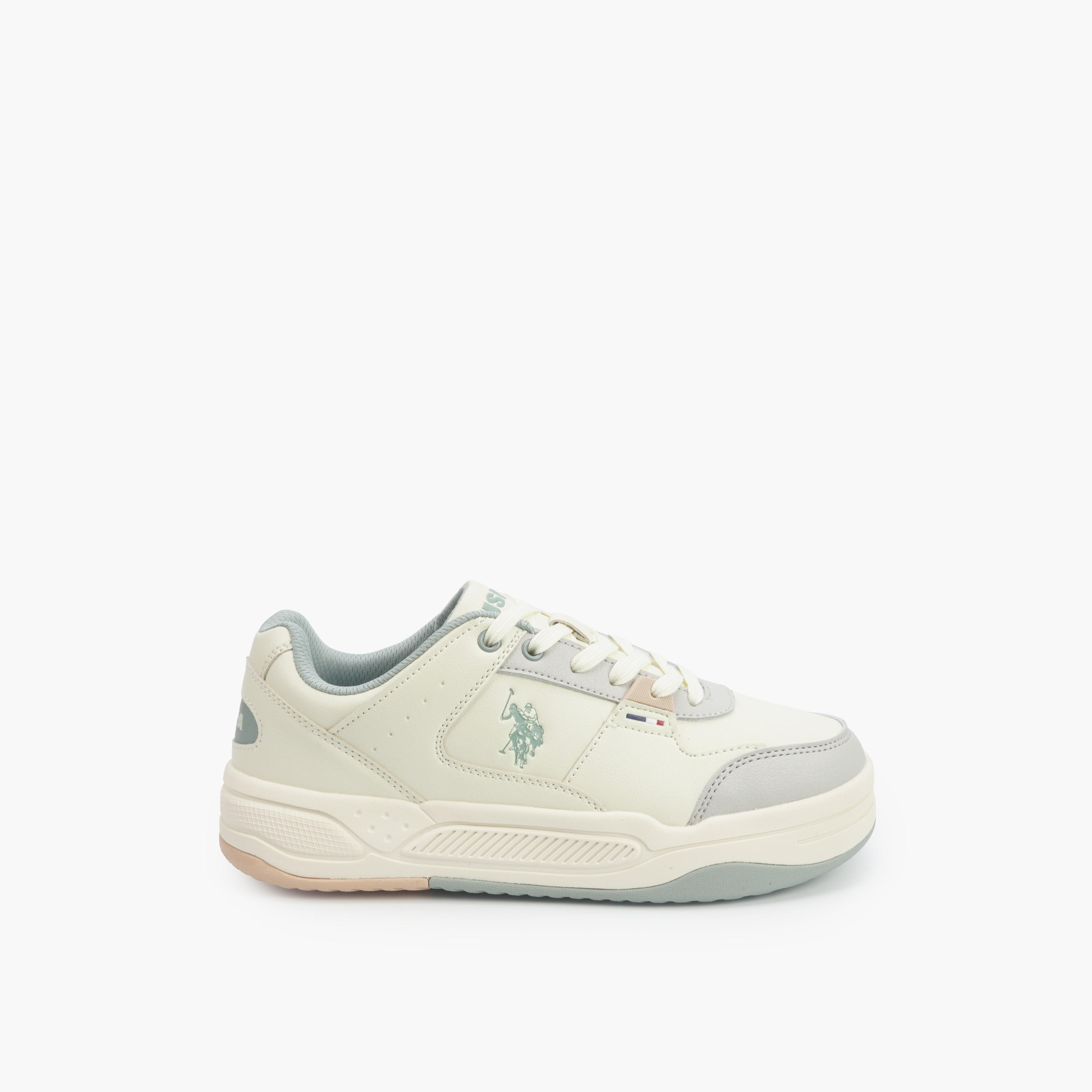 U.S. Polo Assn Women Lace-Up Ankle Sneakers-women-shoes-sneakers-image-2