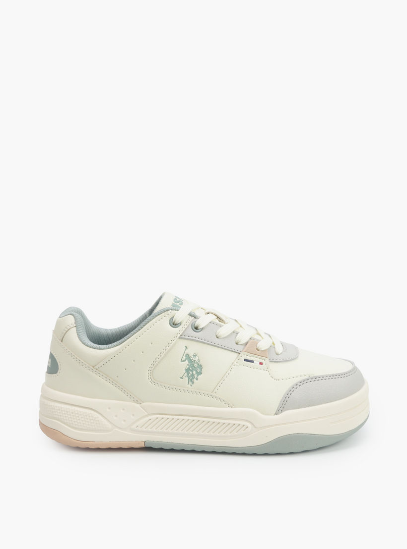 U.S. Polo Assn Women Lace-Up Ankle Sneakers-women-shoes-sneakers-image-2