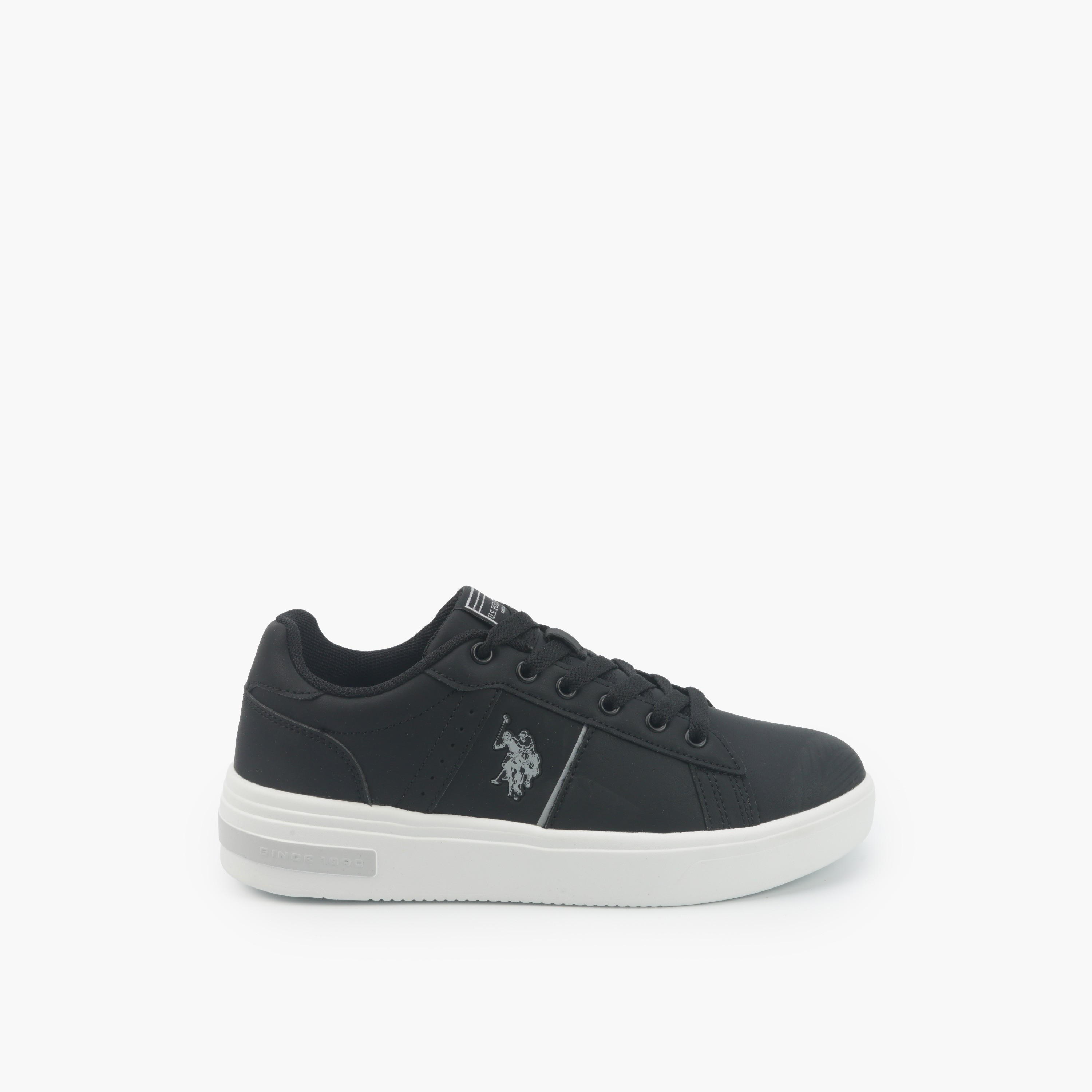 U.S. Polo Assn Women Lace-Up Ankle Sneakers-women-shoes-sneakers-image-2
