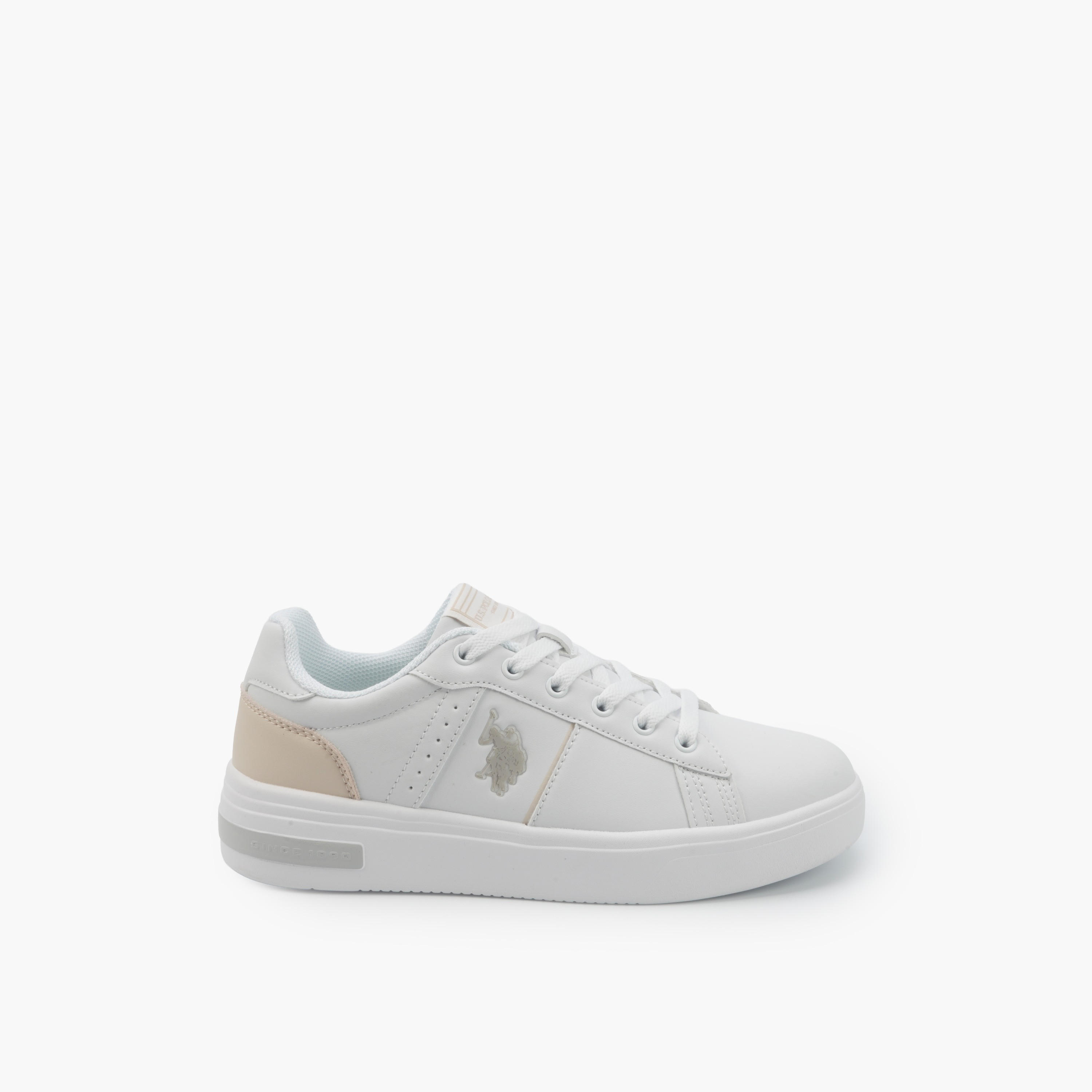 U.S. Polo Assn Women Lace-Up Ankle Sneakers-women-shoes-sneakers-image-2