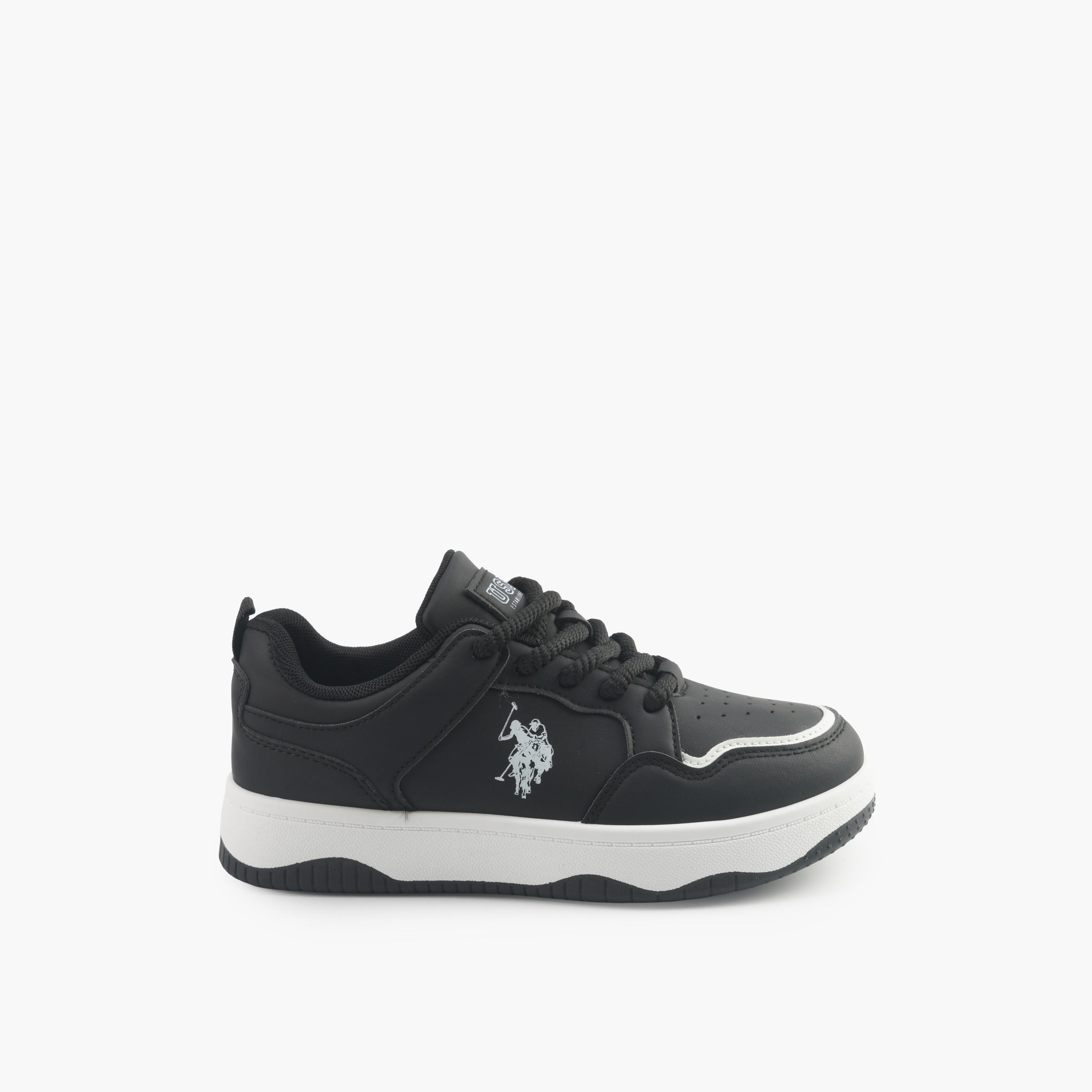U.S. Polo Assn Women Lace-Up Ankle Sneakers-women-shoes-sneakers-image-2