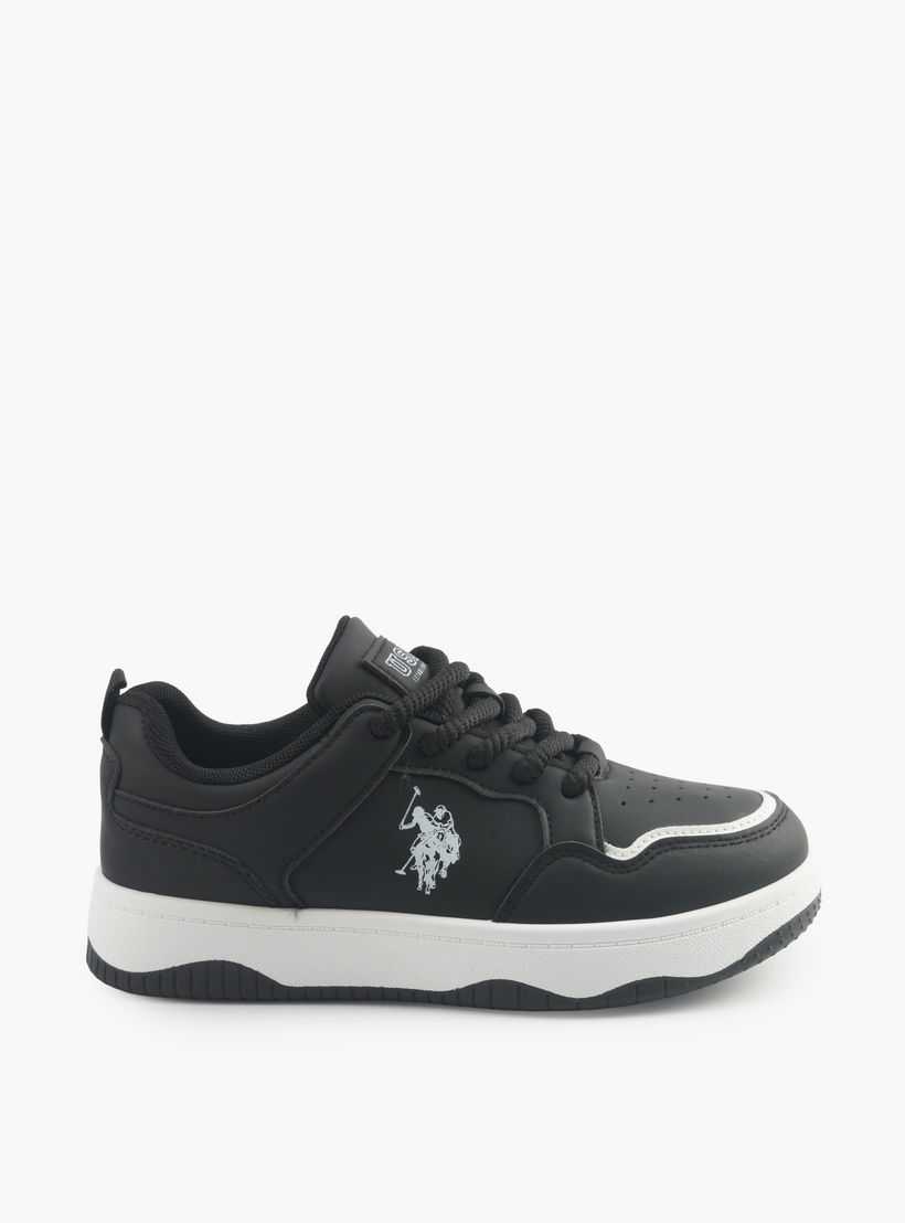 U.S. Polo Assn Women Lace-Up Ankle Sneakers-women-shoes-sneakers-image-2