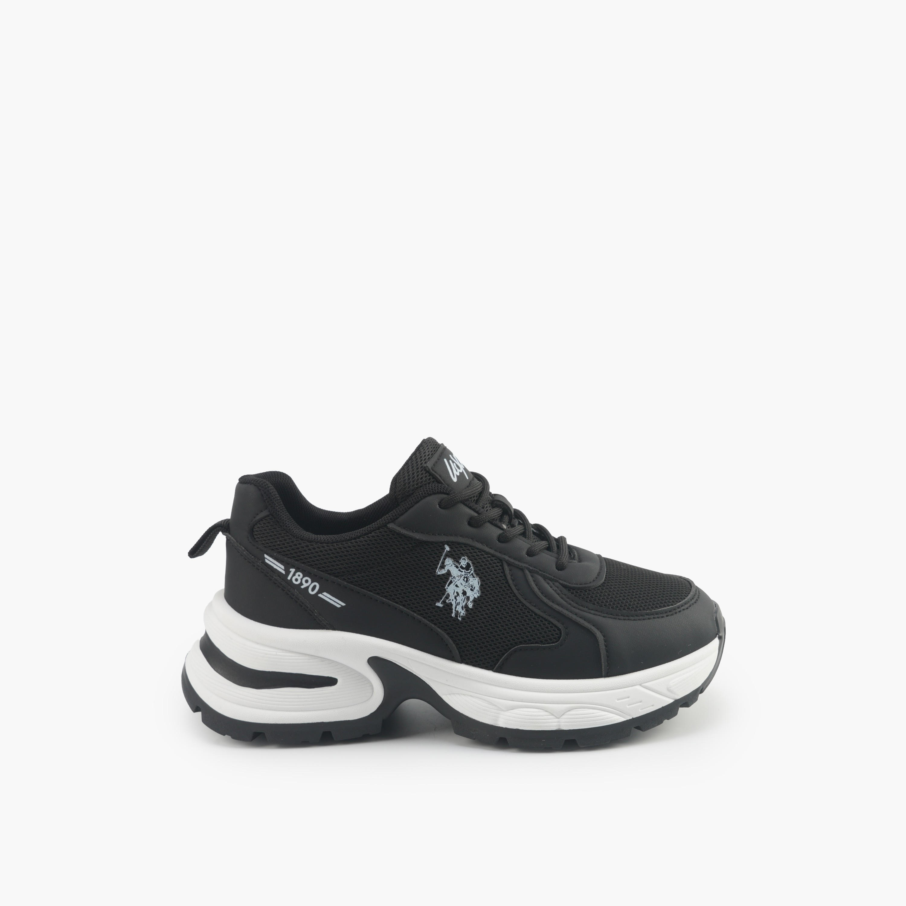 U.S. Polo Assn Women Lace-Up Ankle Sneakers-women-shoes-sneakers-image-2