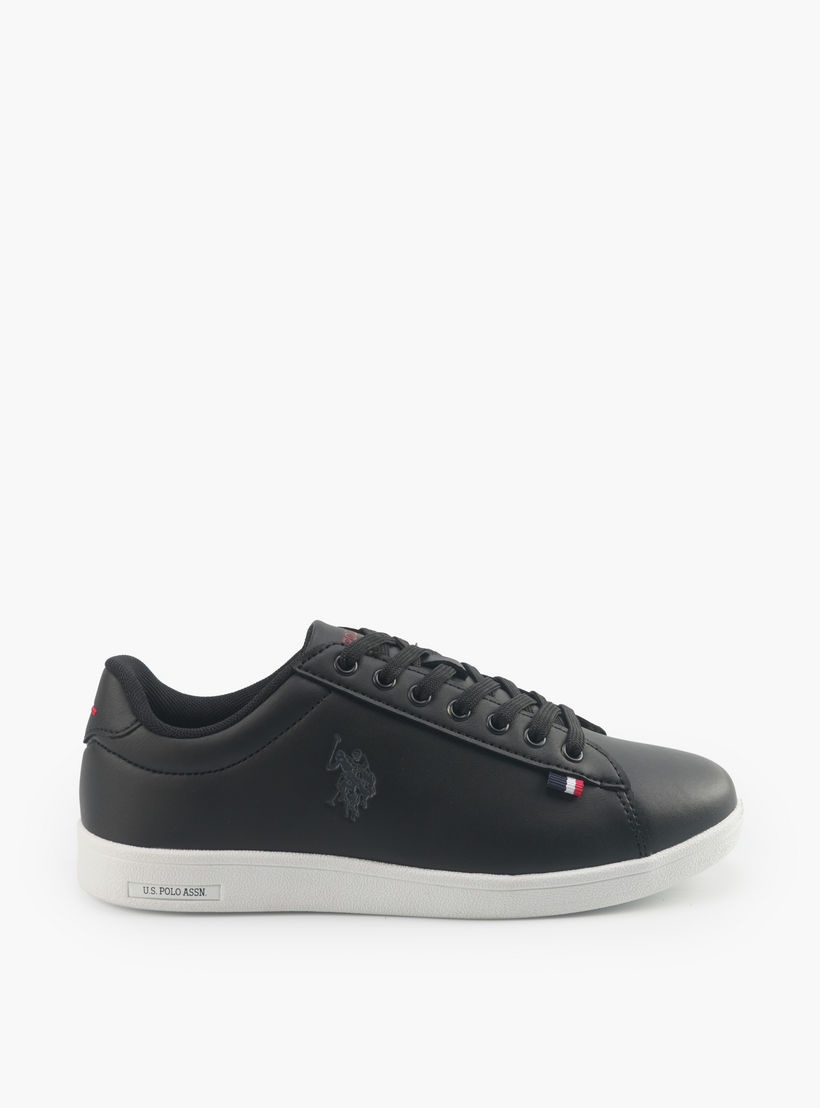 حذاء سنيكرز بطول الكاحل ورباط إغلاق للنساء من يو إس بولو أسن-women-shoes-sneakers-image-2