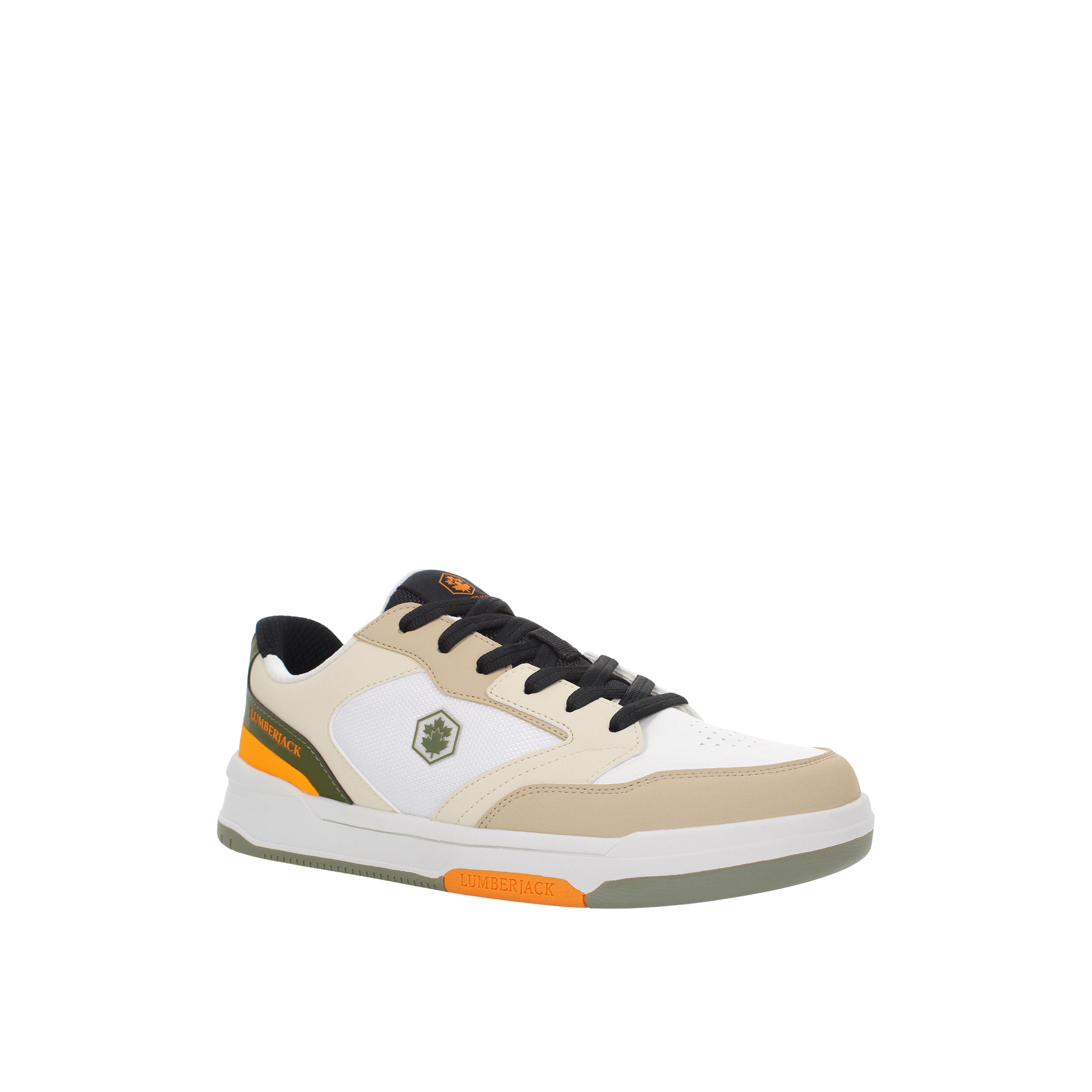 حذاء سنيكرز برباط إغلاق وثقوب "آولي" للرجال من لمبرجاك-men-shoes-sneakers-image-1