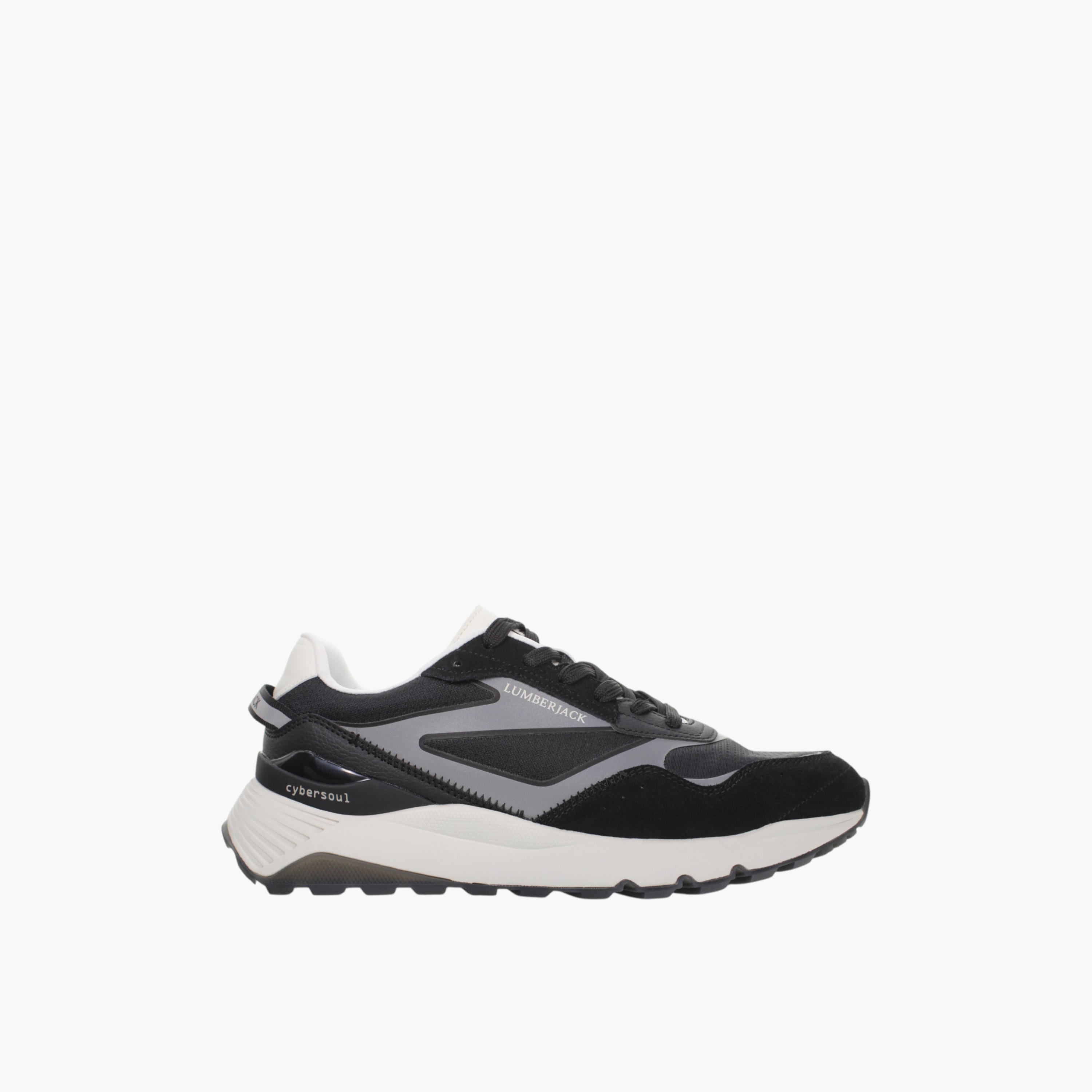 حذاء سنيكرز بقوالب ملونة ورباط إغلاق للرجال من لامبرجاك-men-shoes-sneakers-image-2