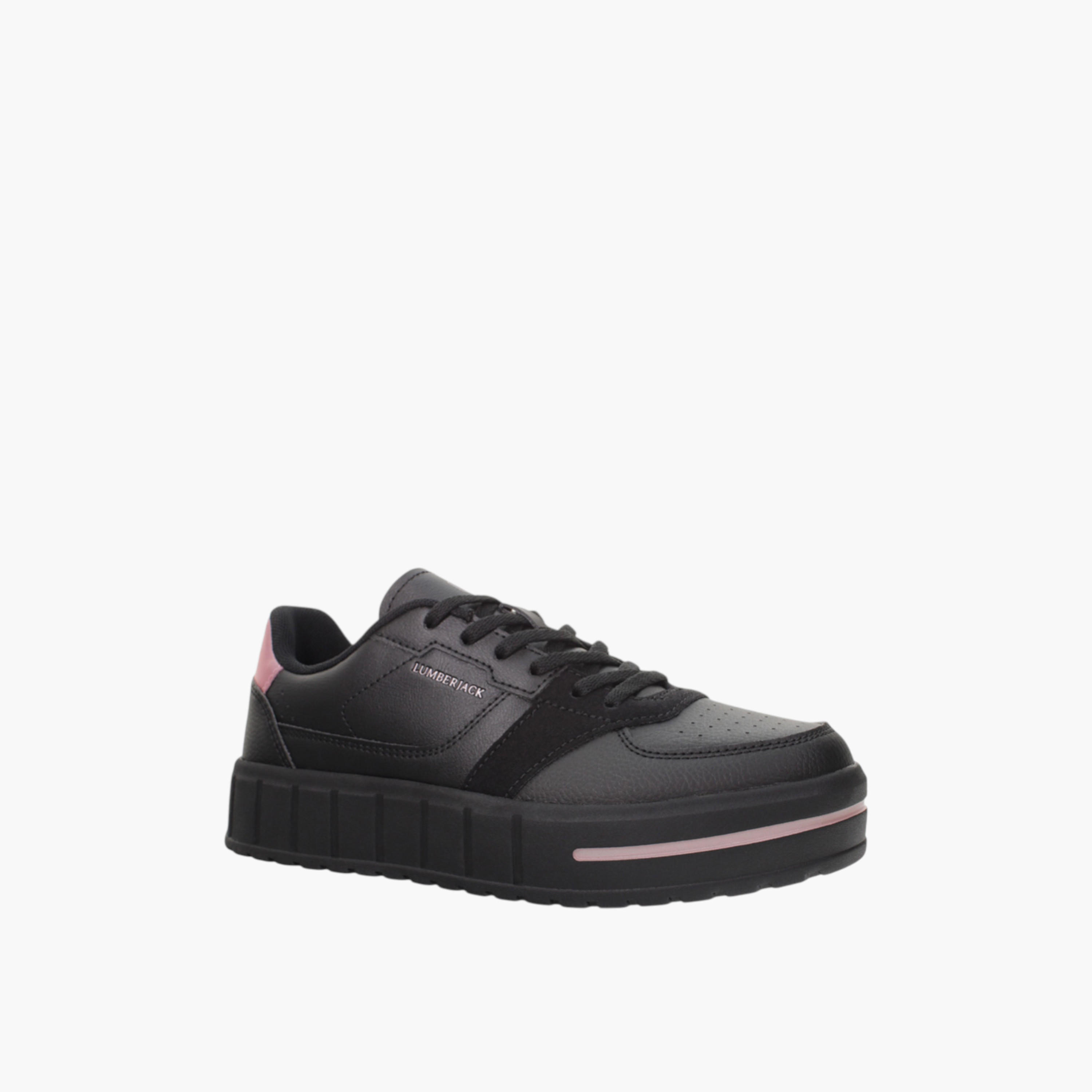 حذاء سنيكرز بألواح ورباط إغلاق للنساء من لامبرجاك-women-shoes-sneakers-image-1