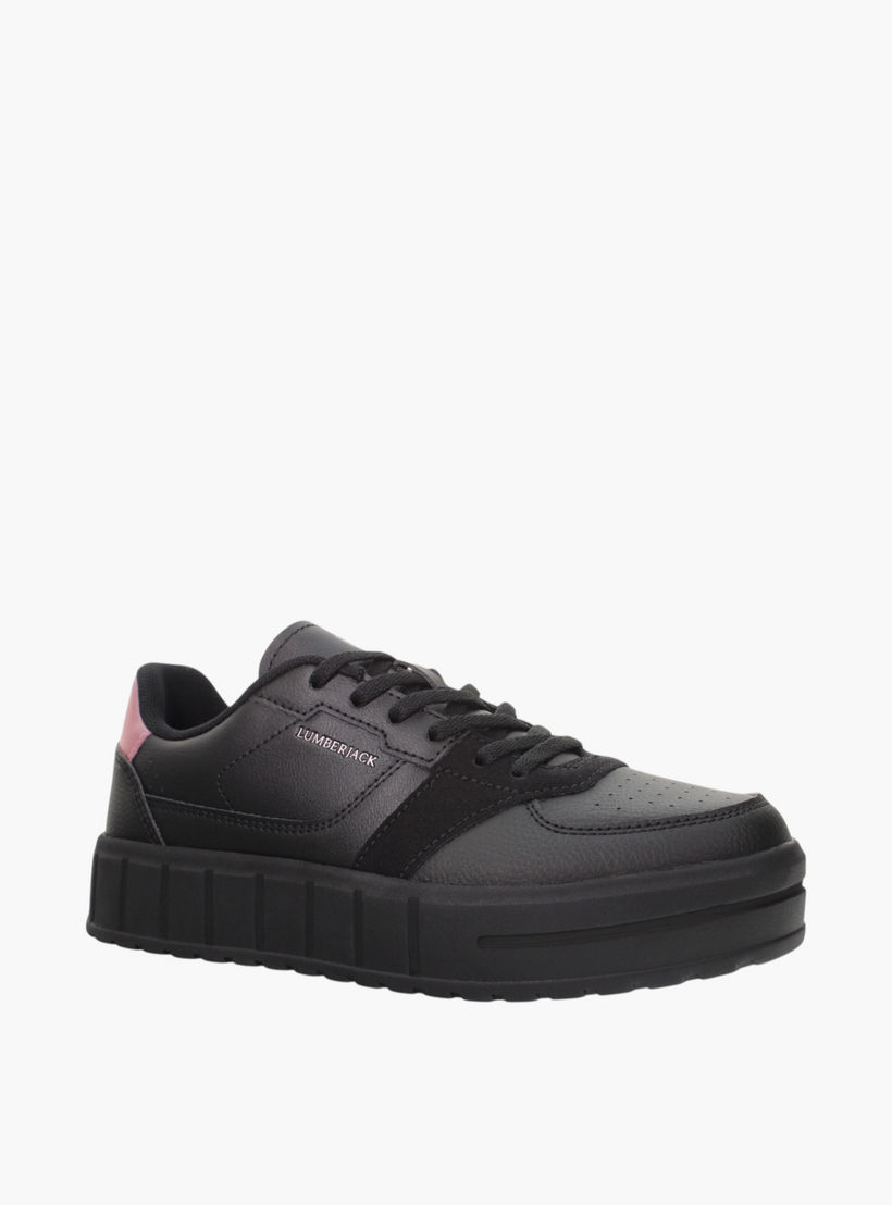 حذاء سنيكرز بألواح ورباط إغلاق للنساء من لامبرجاك-women-shoes-sneakers-image-2