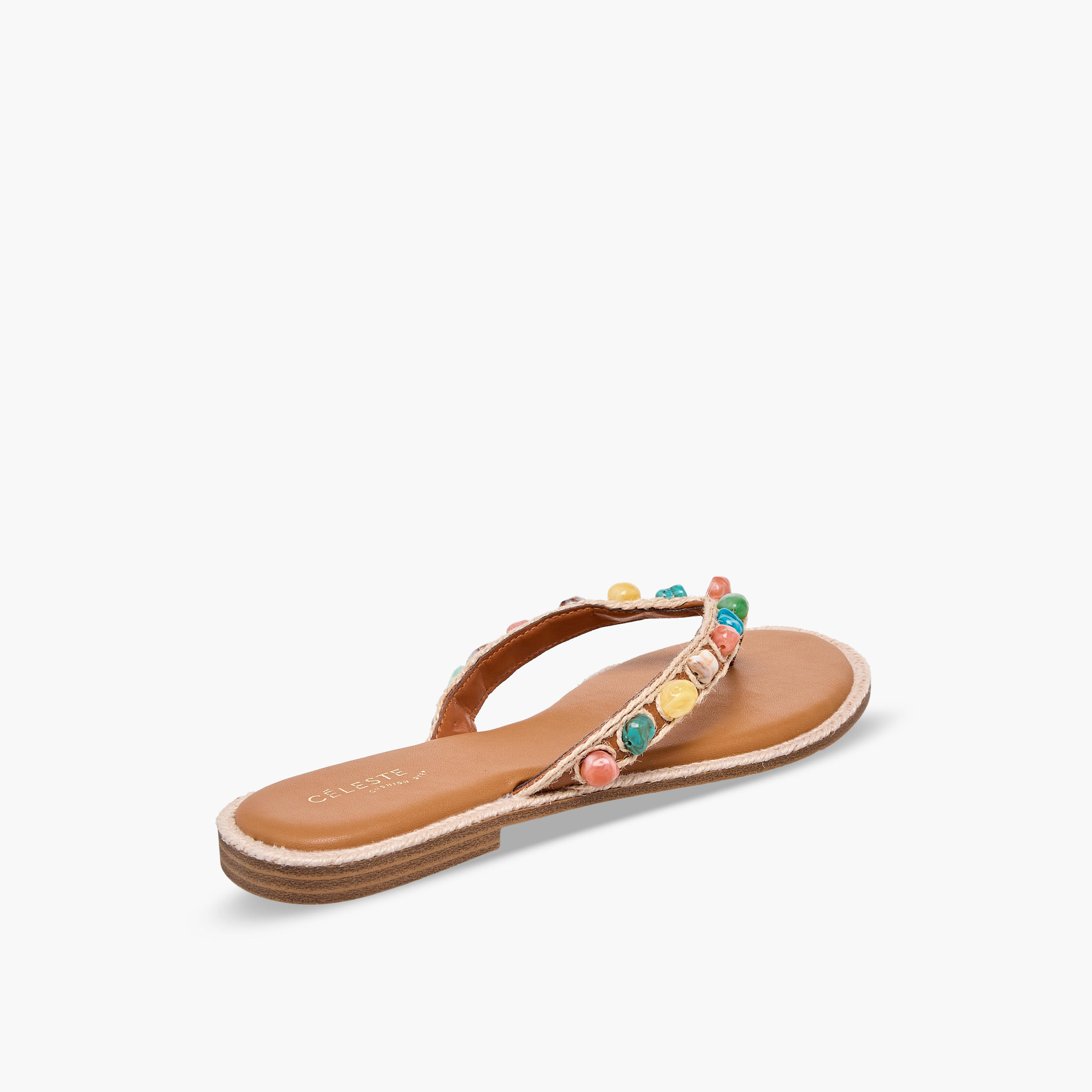صندل نسائي مرصع مريح وأنيق من سيليست-women-shoes-sandals-flats-image-6