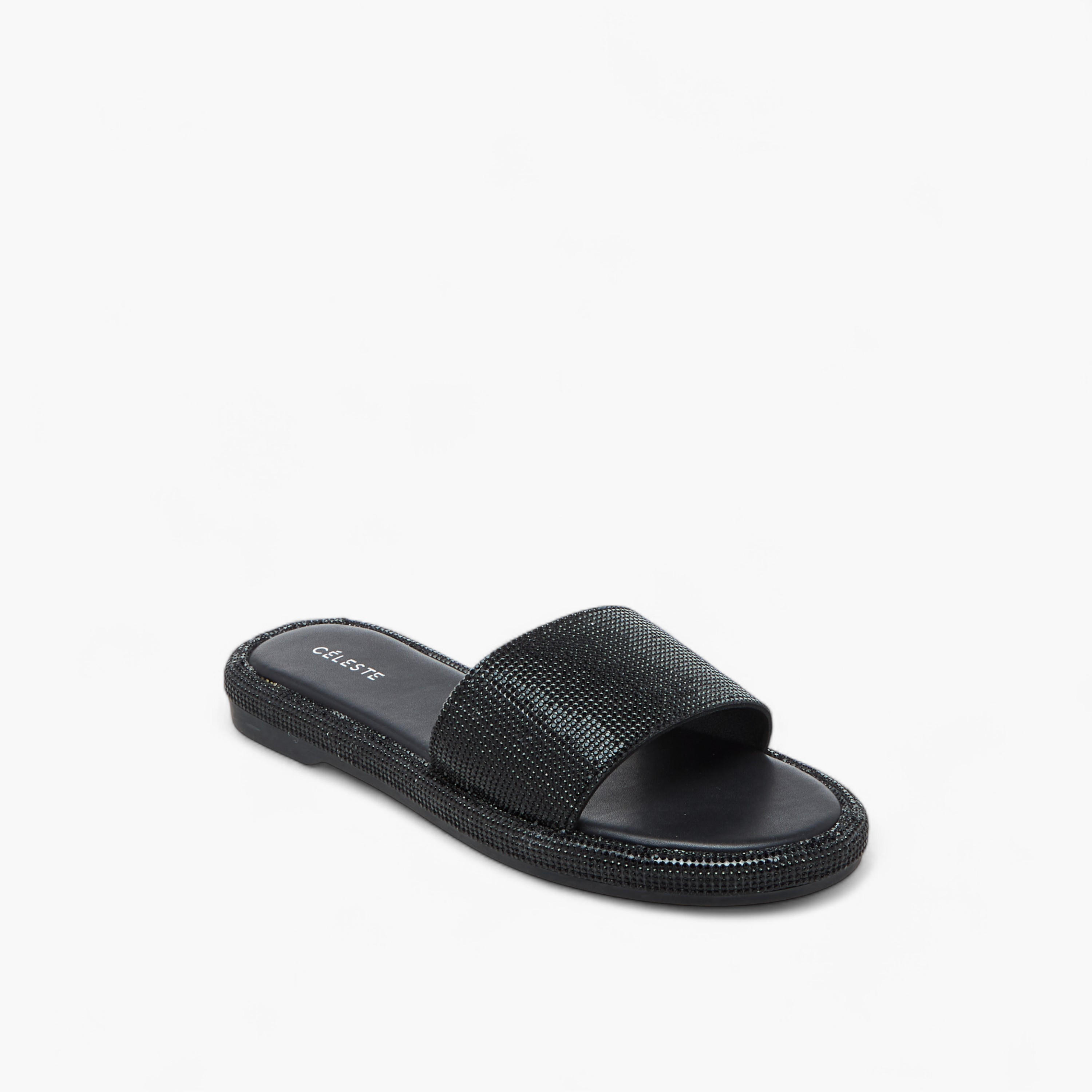صندل مزين سهل الارتداء للنساء من سيليست - A1044-27-women-shoes-flats-sandals-image-2