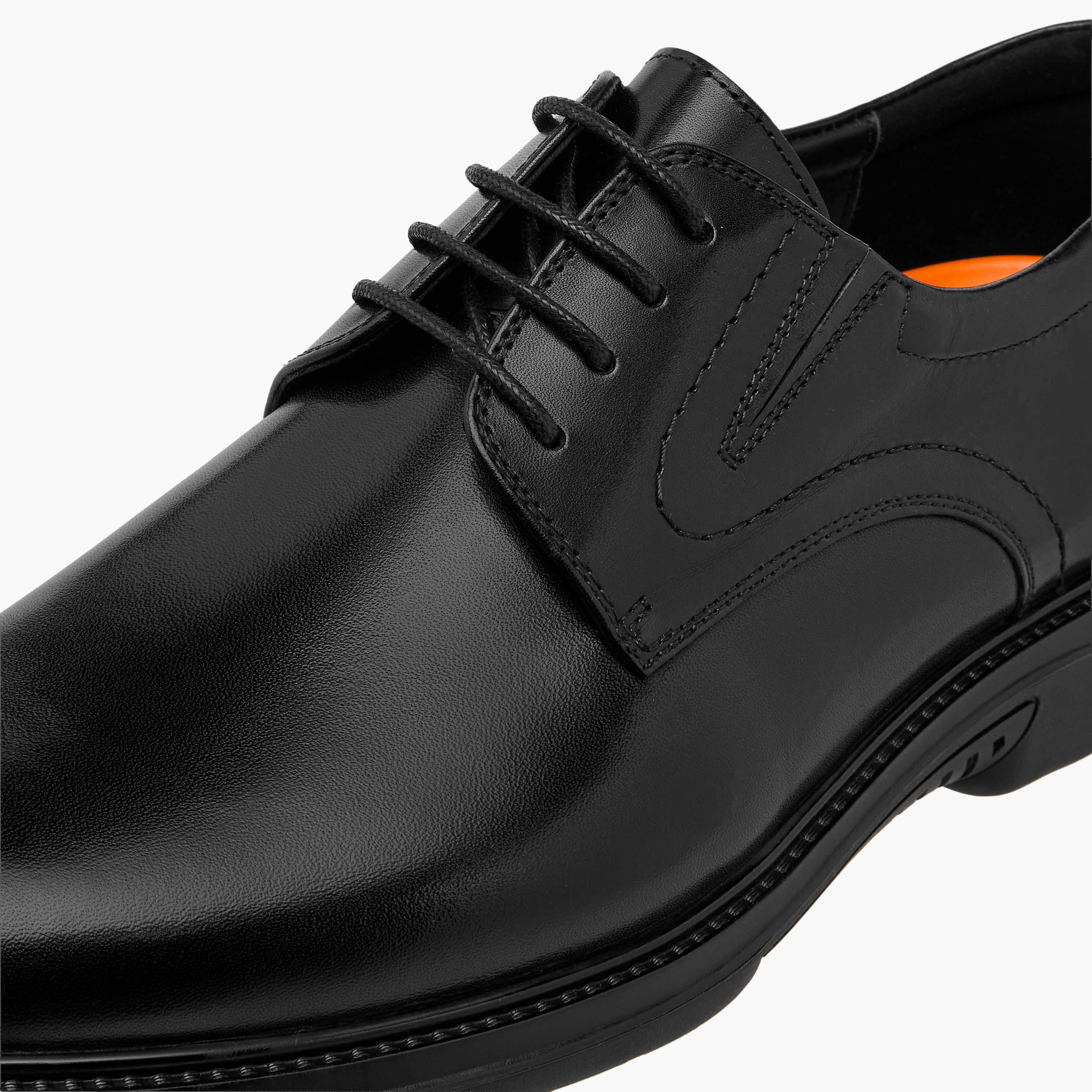 حذاء ديربي جلد طبيعي برباط للرجال من لو كونفور-men-shoes-formalshoes-image-4