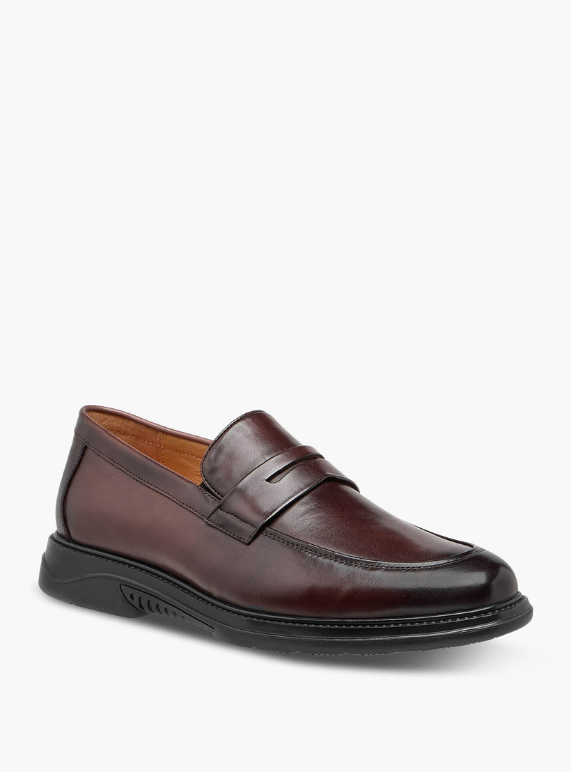 Le Confort Men Genuine Leather Slip-On Loafers-men-shoes-formalshoes-image-2