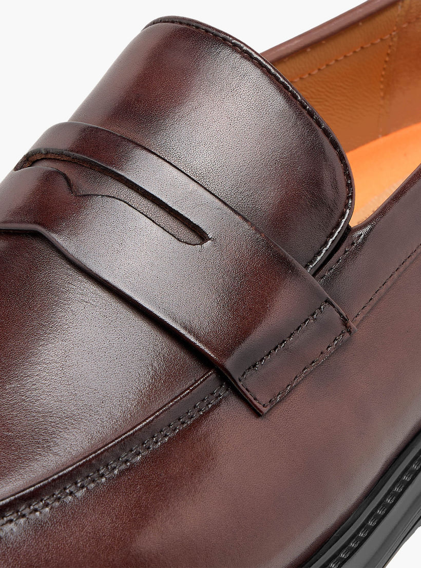 Le Confort Men Genuine Leather Slip-On Loafers-men-shoes-formalshoes-image-4