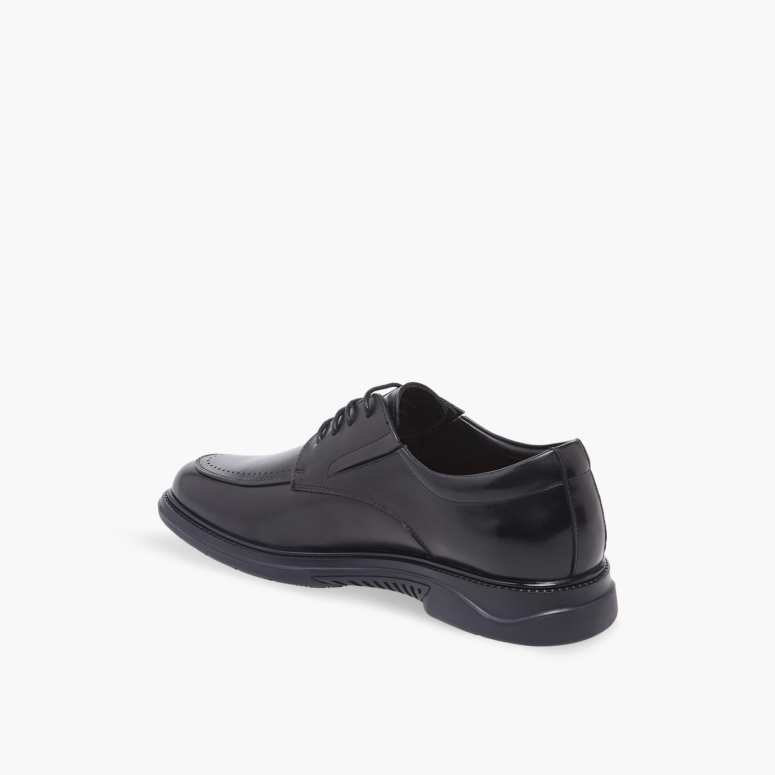 حذاء ديربي جلد برباط إغلاق للرجال من لو كونفورت-men-shoes-formalshoes-image-5