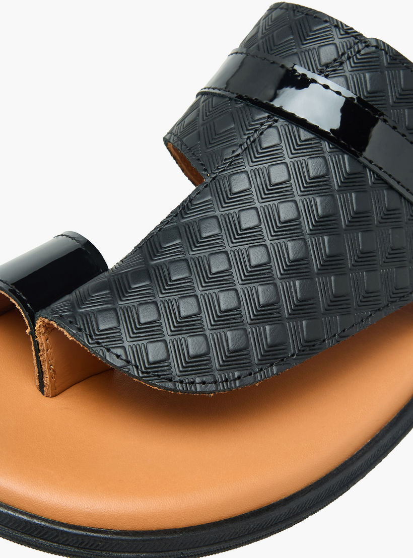 Al Waha Boys Leather Arabic Sandals-boys-shoes-sandals-image-4