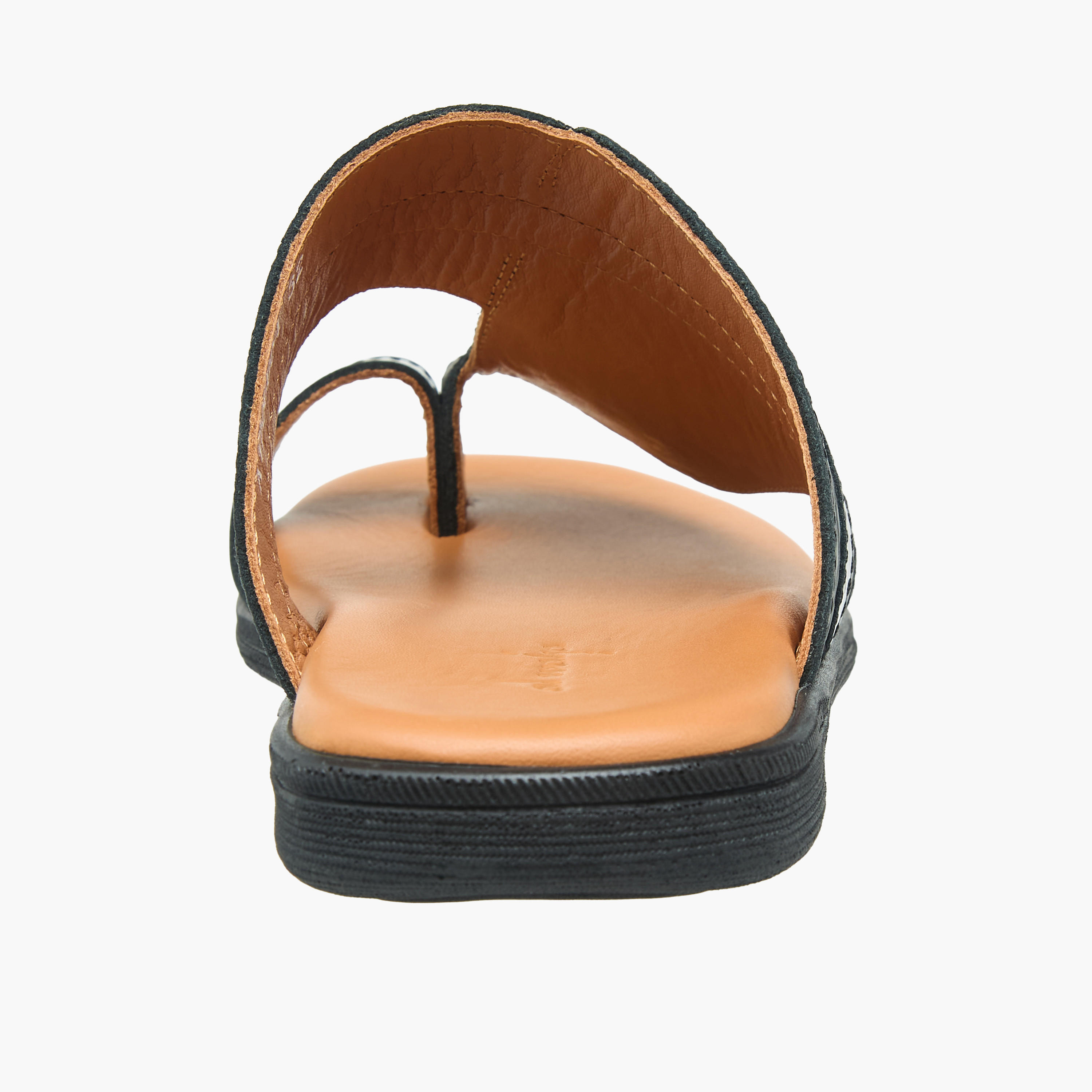 Al Waha Boys Leather Arabic Sandals-boys-shoes-sandals-image-5