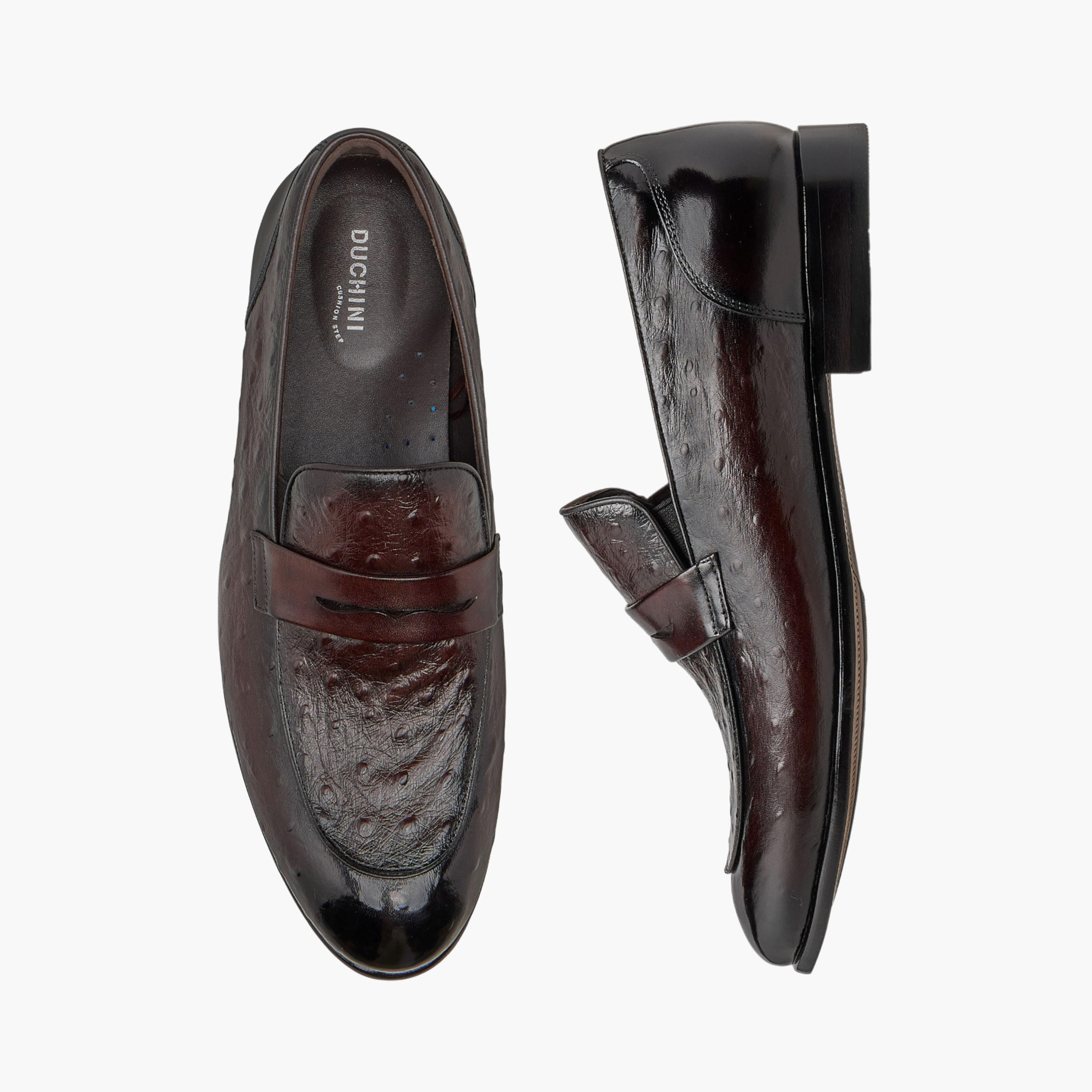 Duchini Men Genuine Leather Slip-On Loafers-men-shoes-formalshoes-image-1