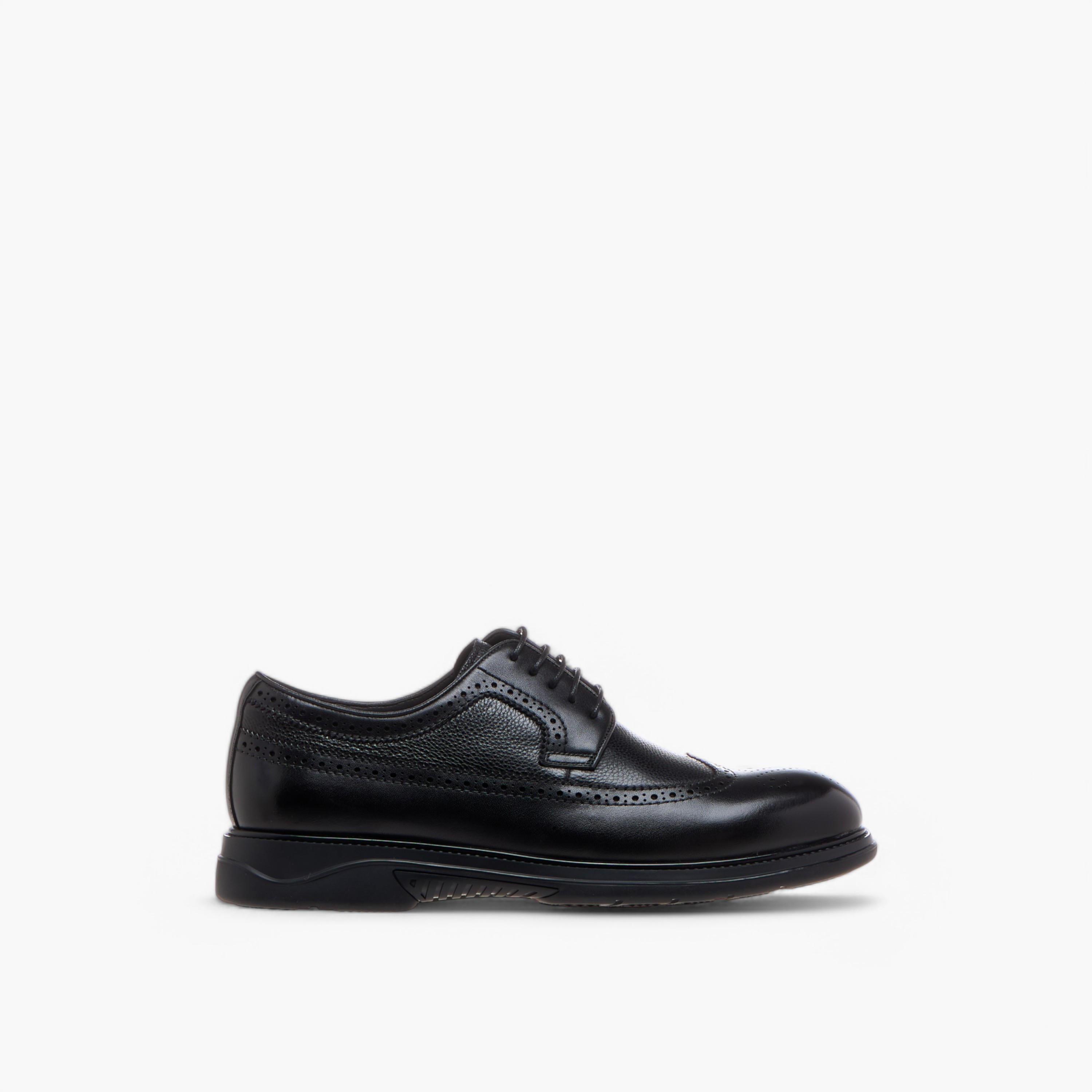 حذاء ديربي جلد بارز الملمس برباط من لو كونفورت-men-shoes-formalshoes-image-3