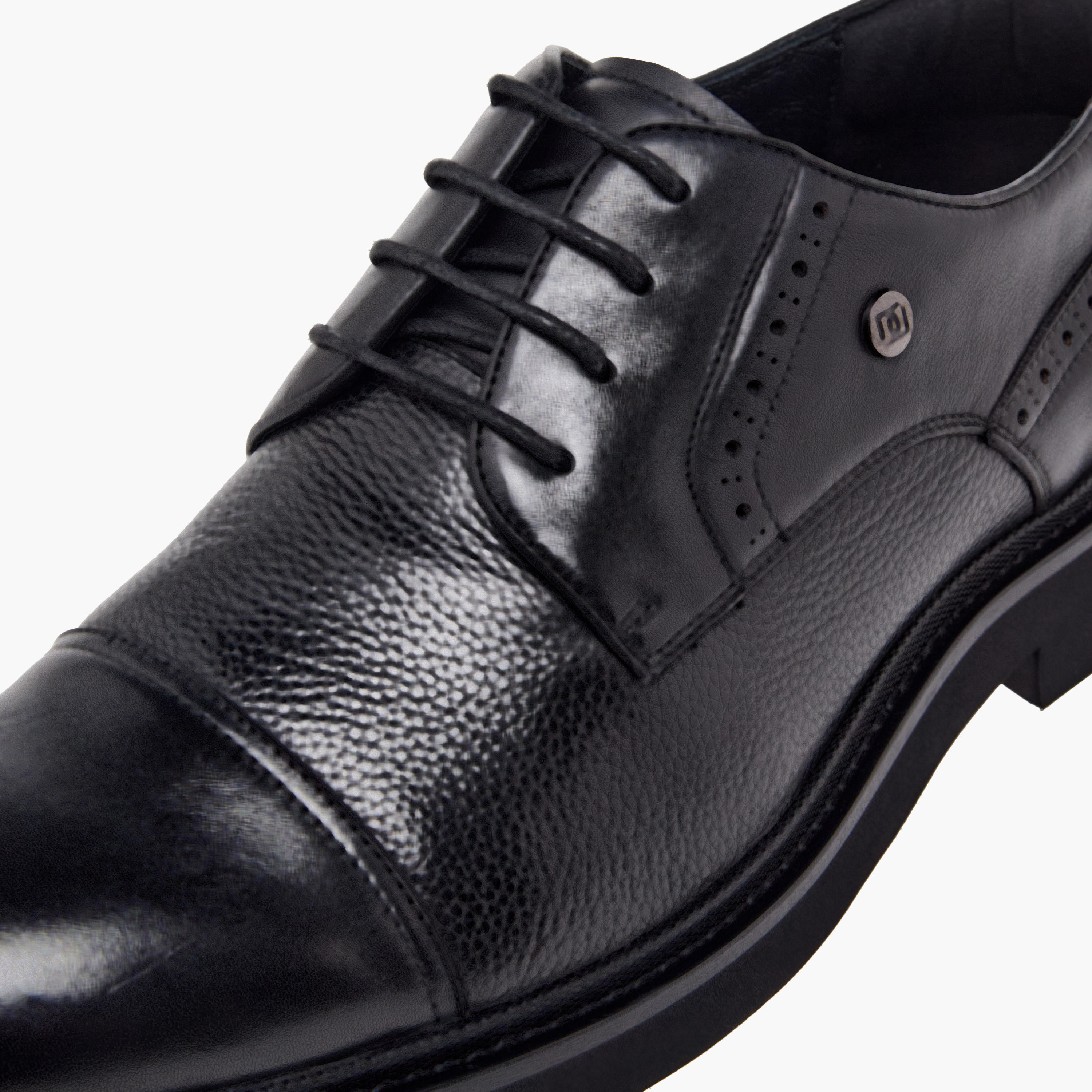 حذاء ديربي جلد برباط إغلاق من دوتشيني-men-shoes-formalshoes-image-7