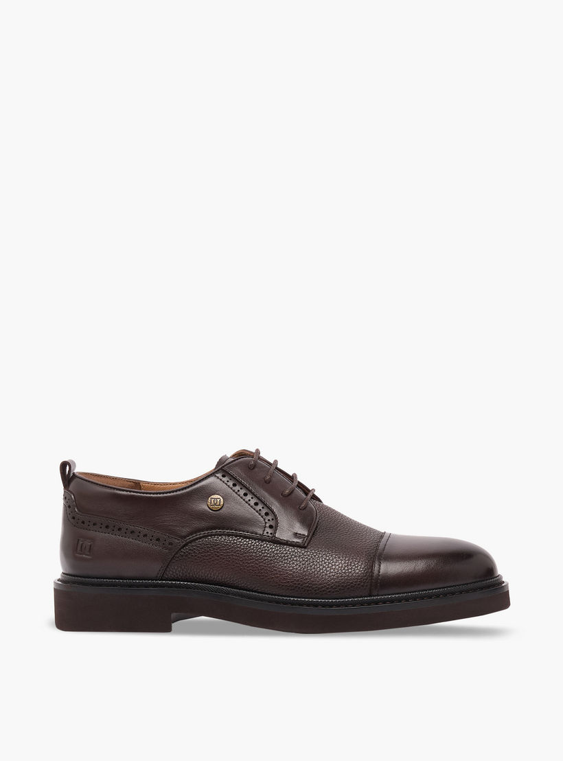 حذاء ديربي جلد برباط إغلاق من دوتشيني-men-shoes-formalshoes-image-3