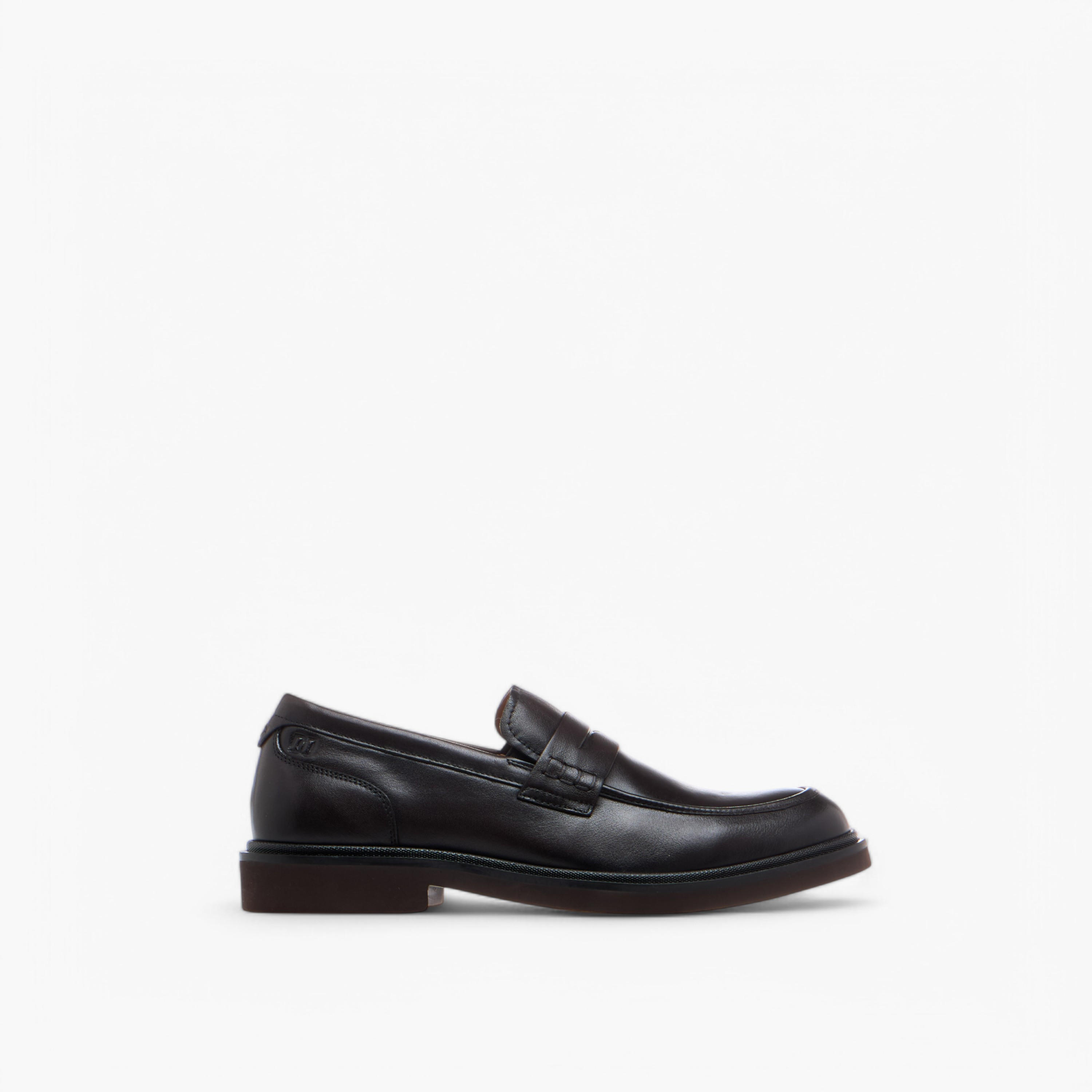 Duchini Men's Leather Cutout Detail Slip-On Loafers-men-shoes-formalshoes-image-3