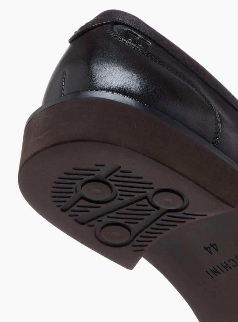 Duchini Men's Leather Cutout Detail Slip-On Loafers-men-shoes-formalshoes-image-5