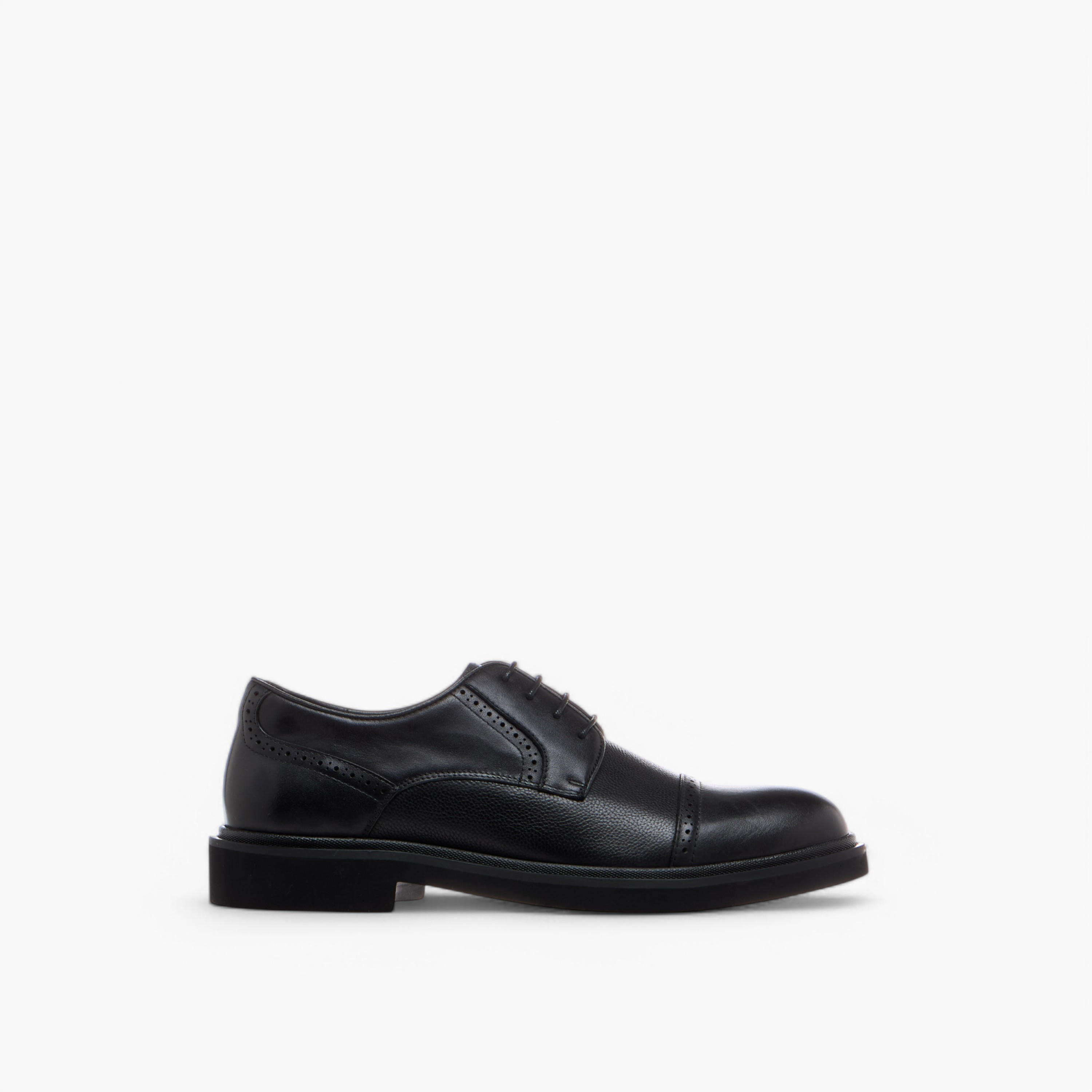 Duchini Men's Genuine Leather Lace-Up Derby Shoes-men-shoes-formalshoes-image-3