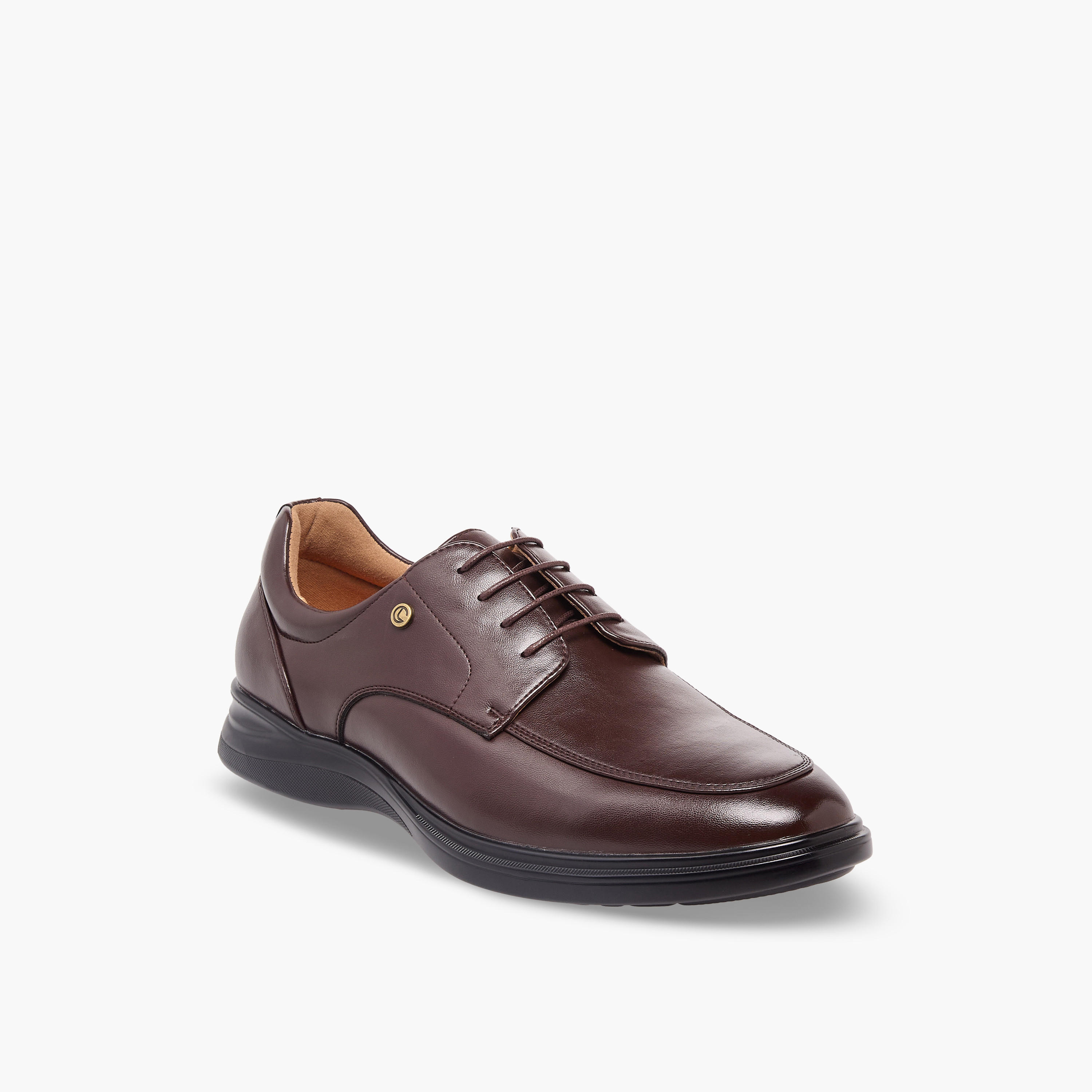 حذاء ديربي برباط إغلاق للرجال من لو كونفورت-men-shoes-formalshoes-image-2