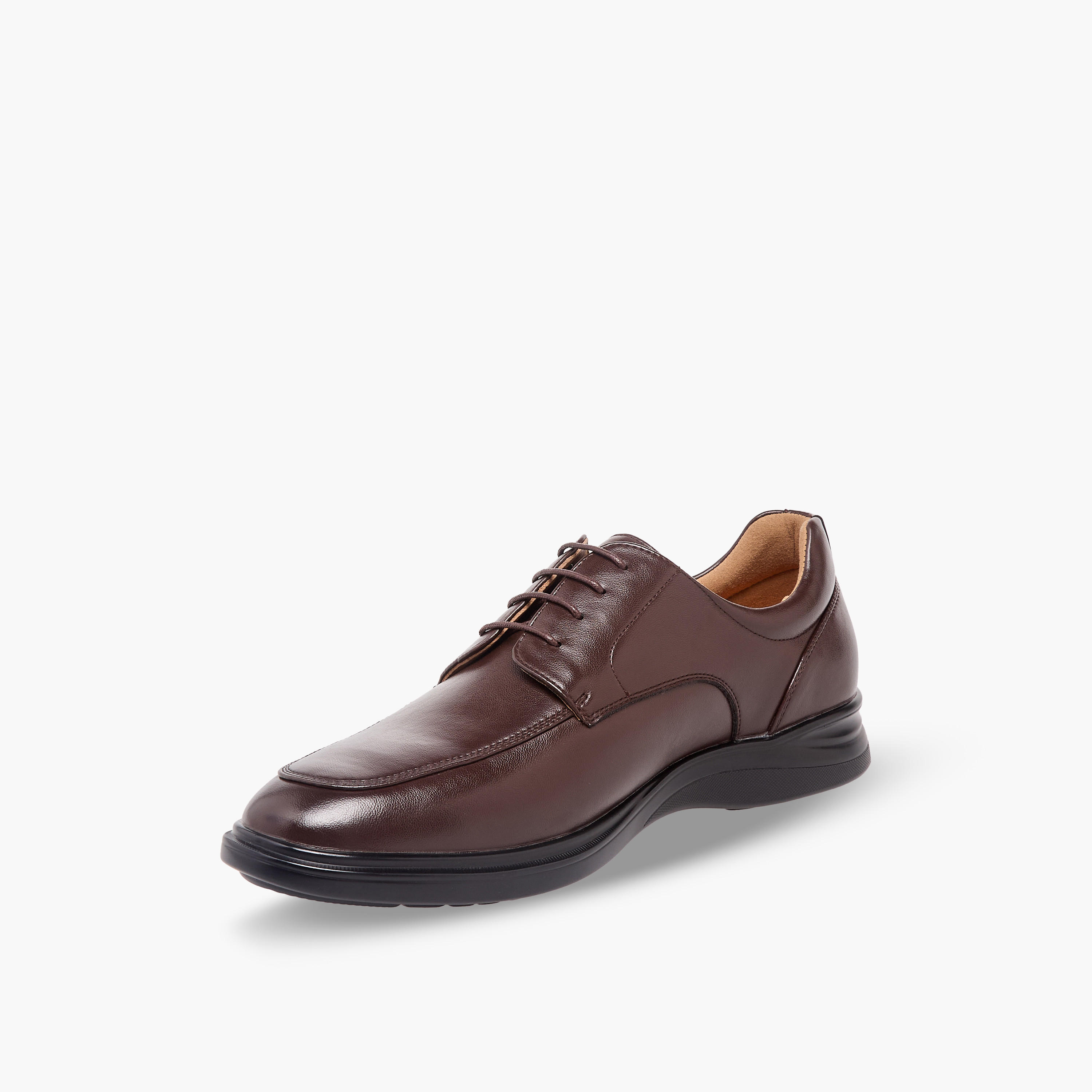 حذاء ديربي برباط إغلاق للرجال من لو كونفورت-men-shoes-formalshoes-image-4