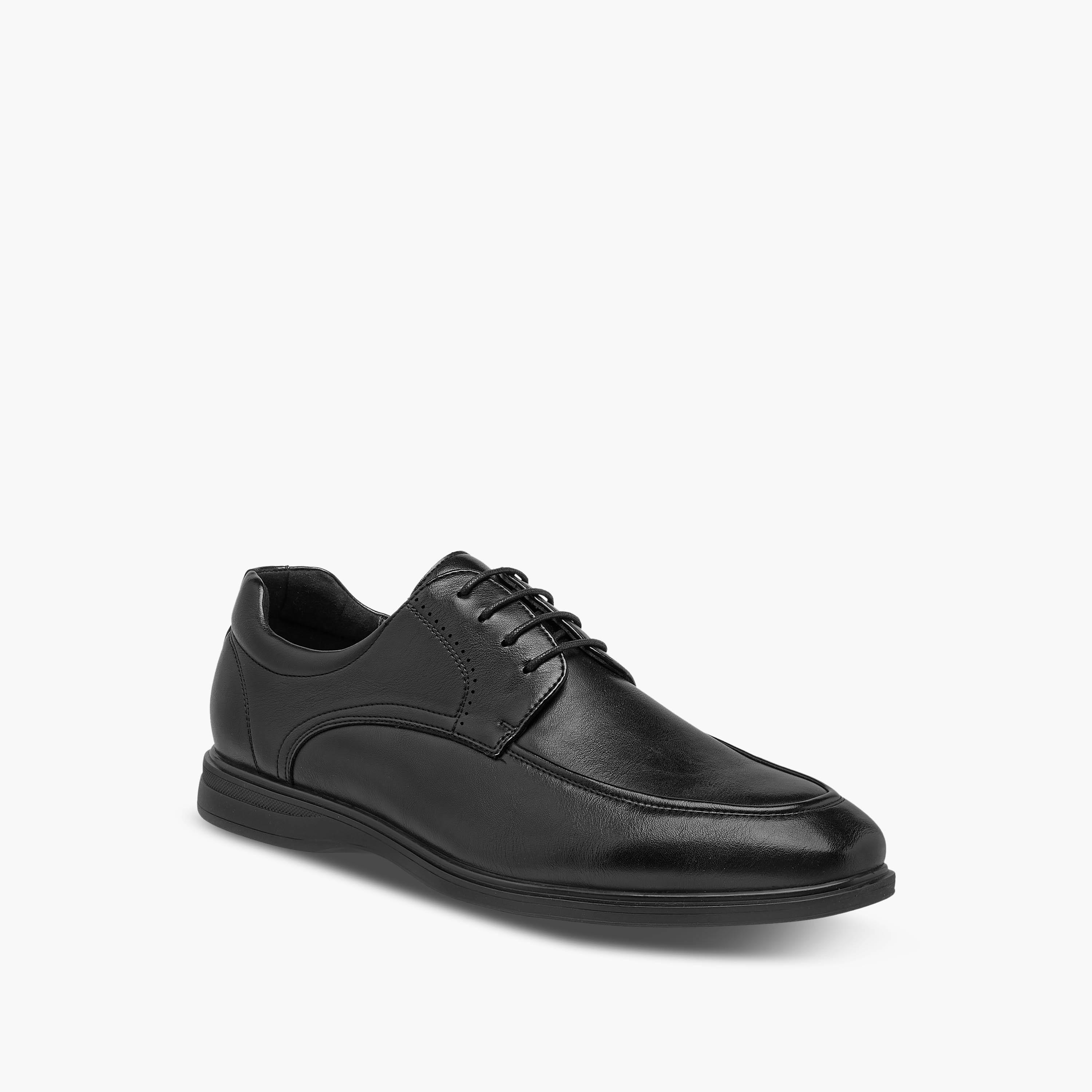 حذاء ديربي برباط إغلاق للرجال من لو كونفورت-men-shoes-formalshoes-image-2