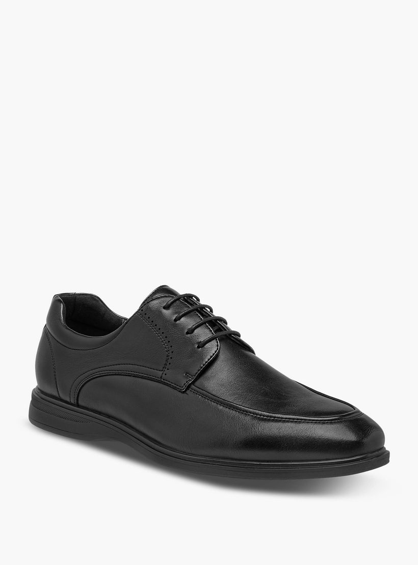 حذاء ديربي برباط إغلاق للرجال من لو كونفورت-men-shoes-formalshoes-image-2