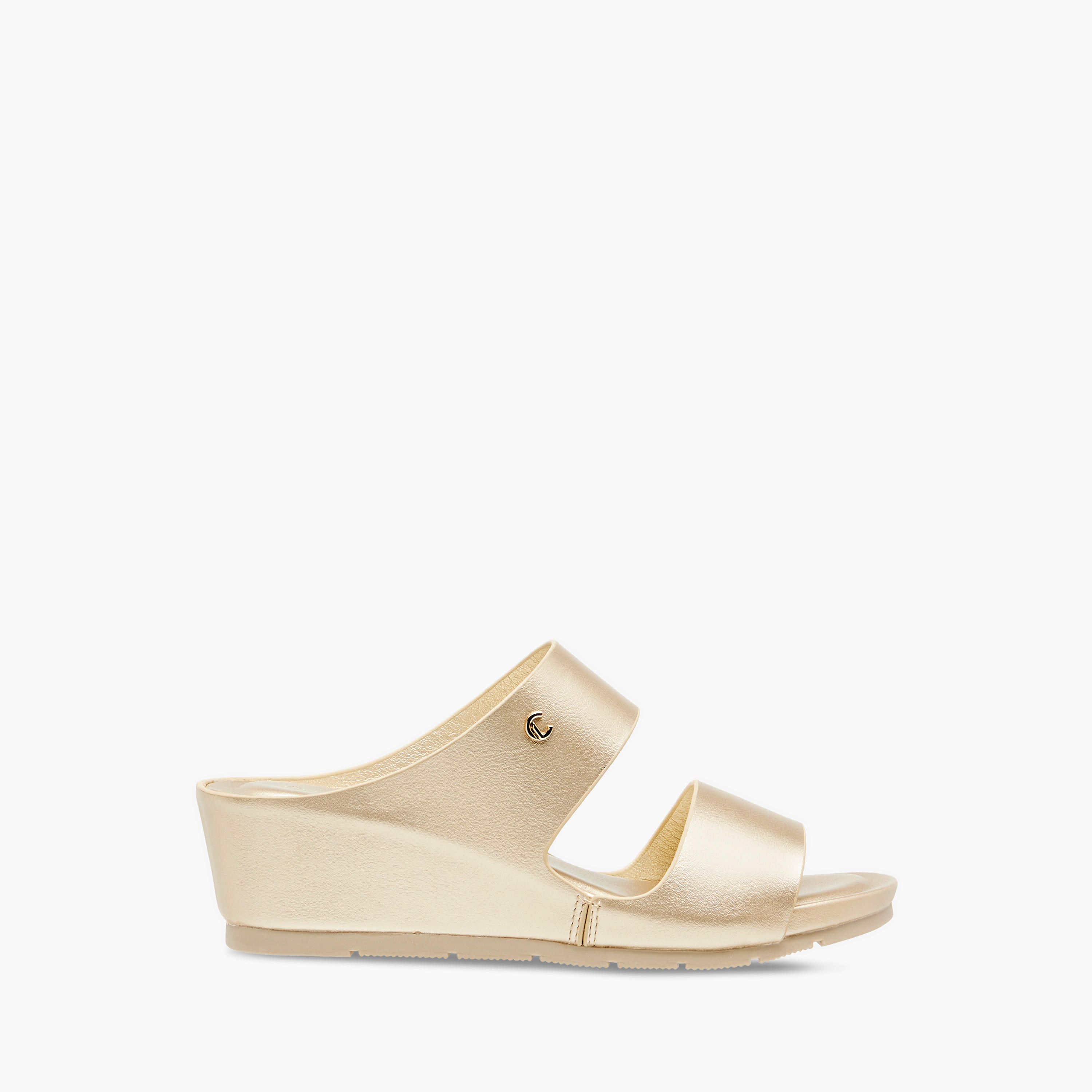صندل خفيف مريح سادة سهل الارتداء بحزام وكعب ويدج للنساء من لو كونفورت-women-shoes-sandals-heeled-image-3