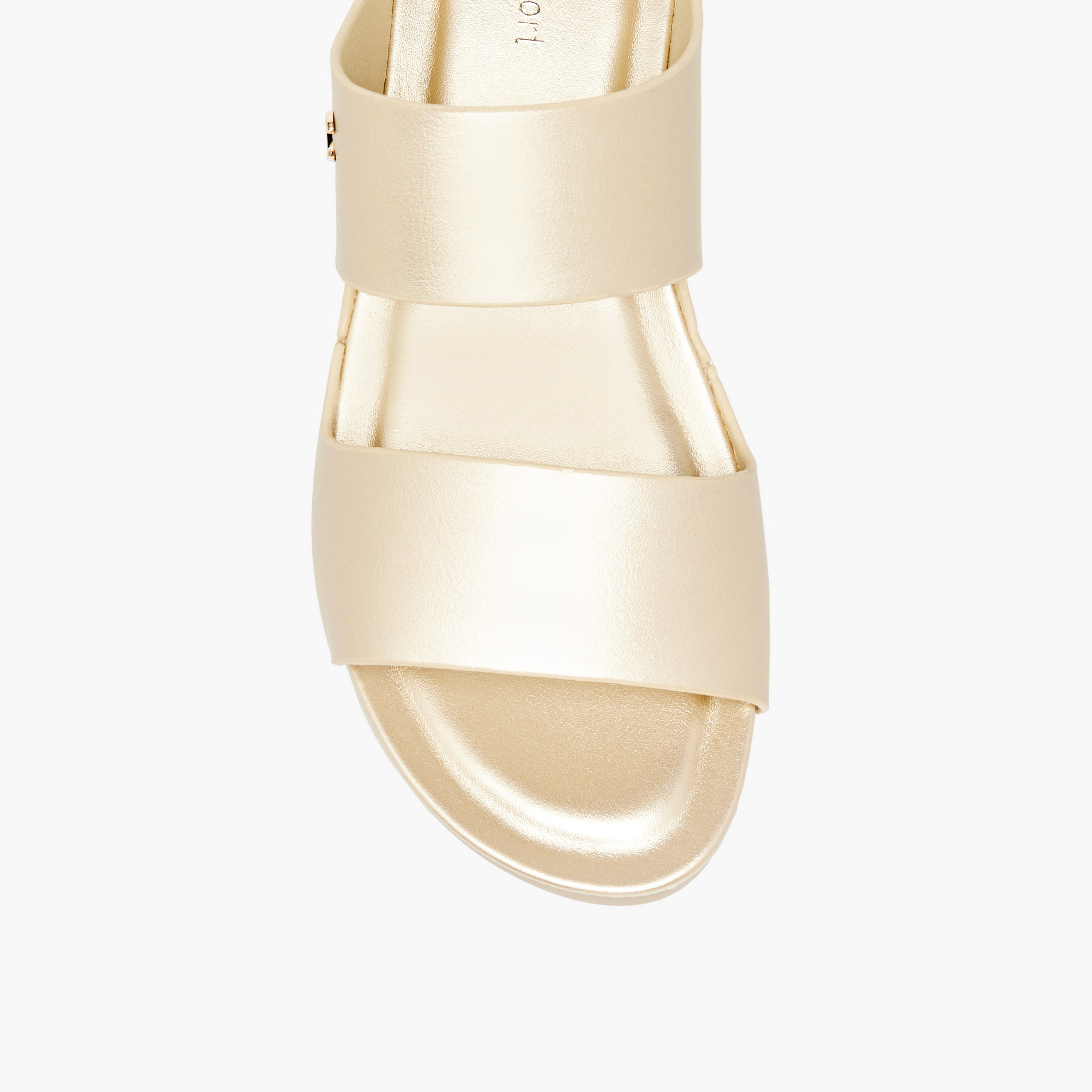 صندل خفيف مريح سادة سهل الارتداء بحزام وكعب ويدج للنساء من لو كونفورت-women-shoes-sandals-heeled-image-4