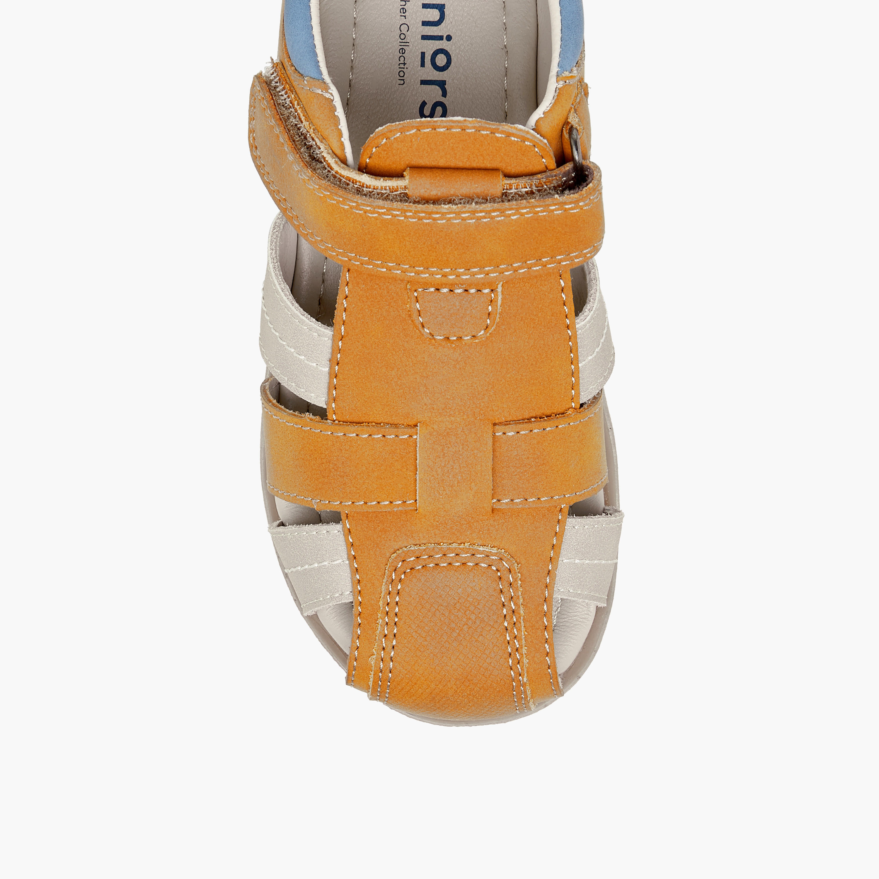 صندل سادة بأحزمة وشريط إغلاق لاصق من جونيورز-boys-shoes-sandals-image-3