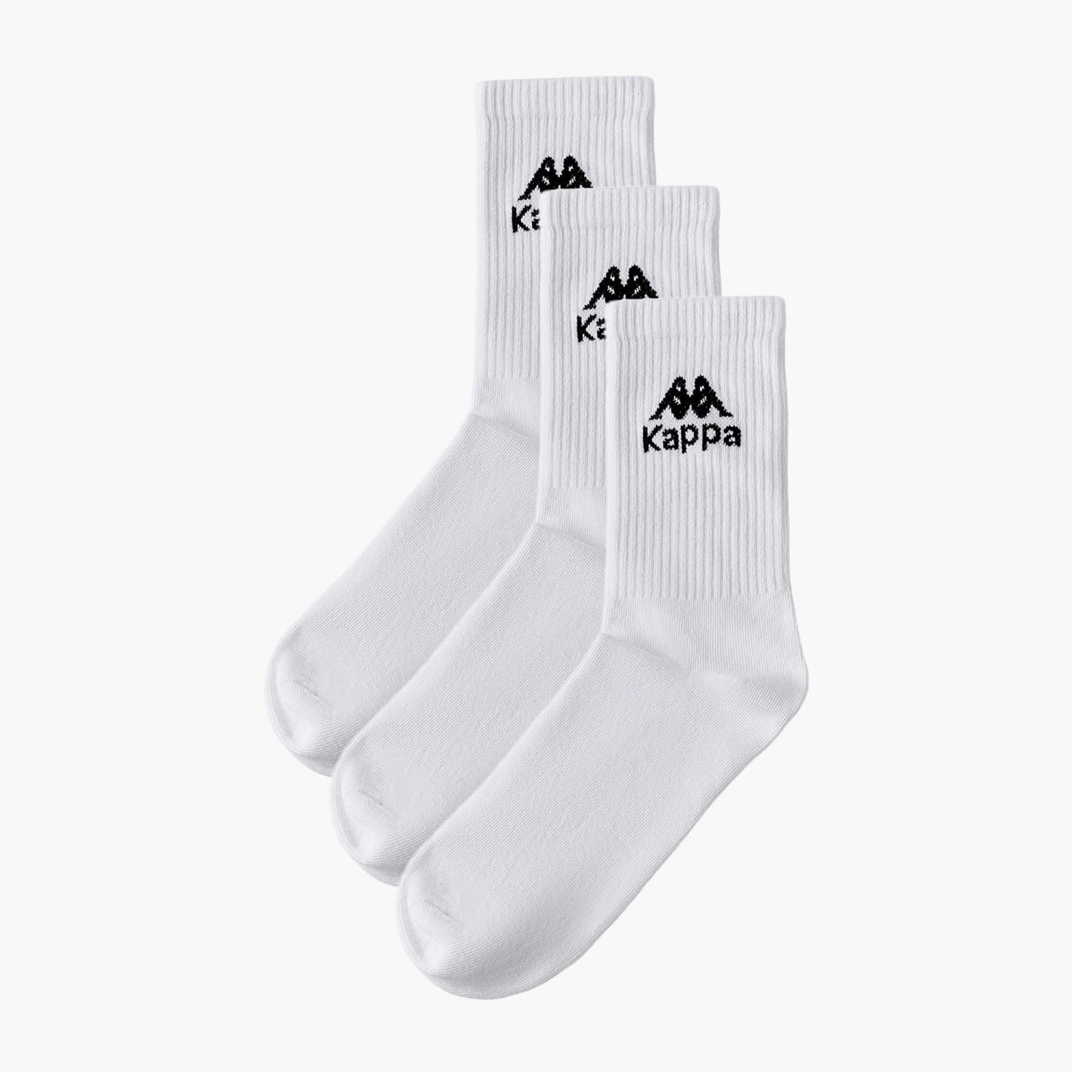 Kappa Pack of 3 Crew Cotton Socks-women-socksandstockings-image-1