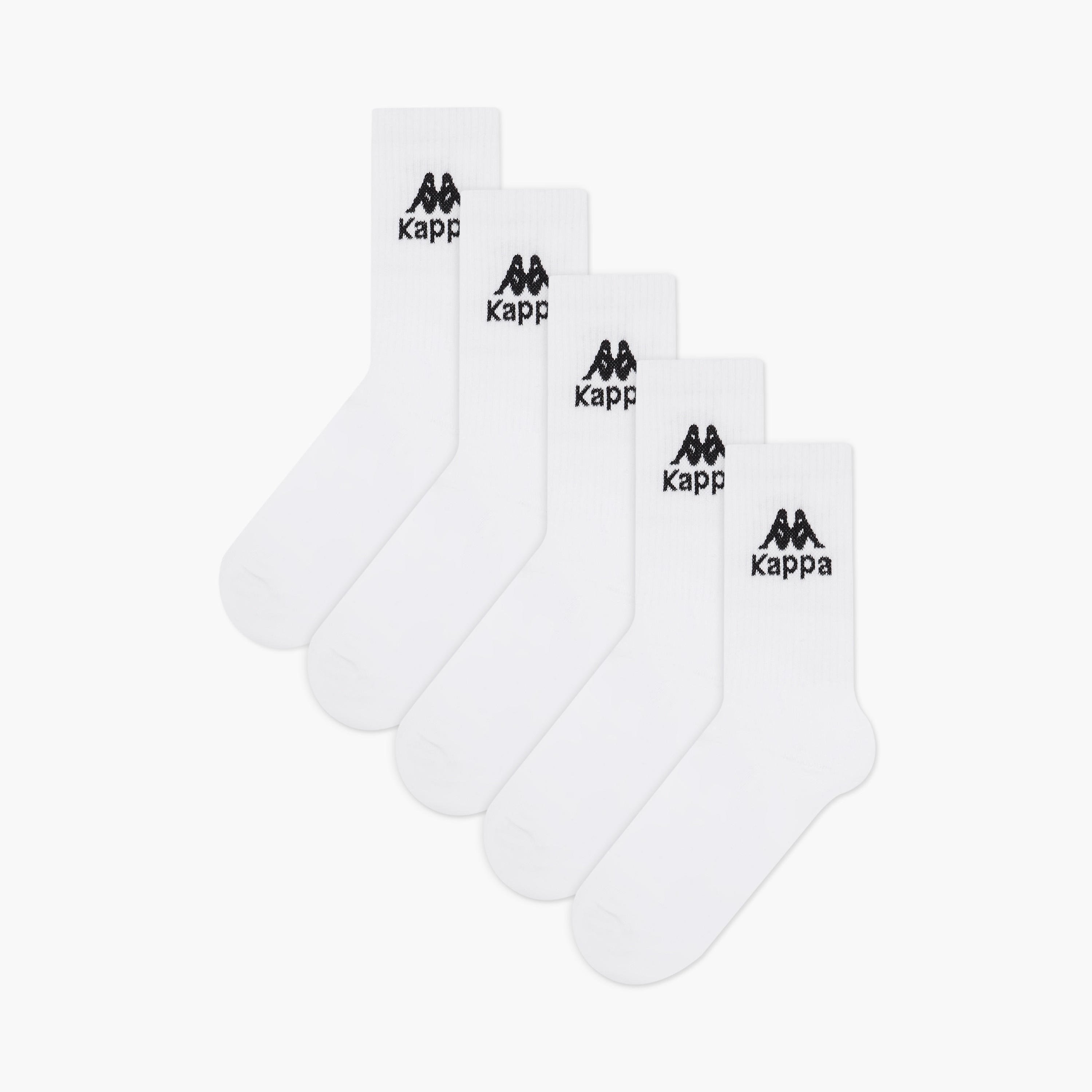 Kappa Men's Crew Length Socks - Set of 5-men-socks-image-1