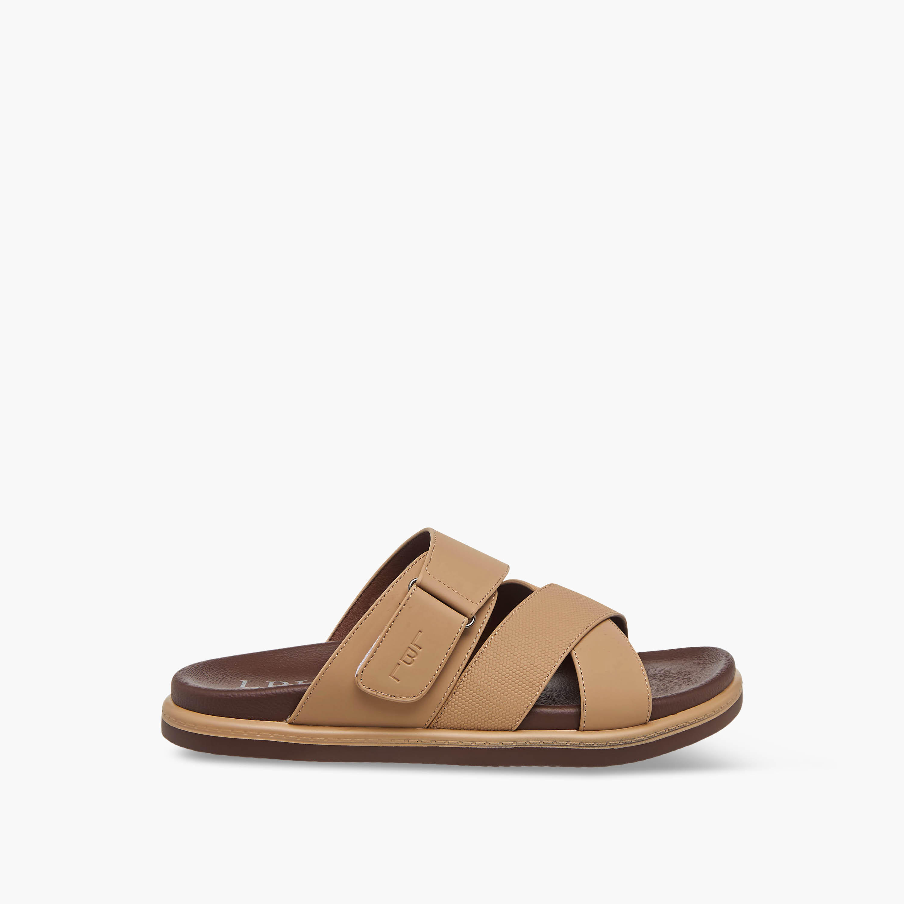 صندل بأحزمة متقاطعة للرجال إل بي إل من شو إكسبريس-men-shoes-sandals-image-3