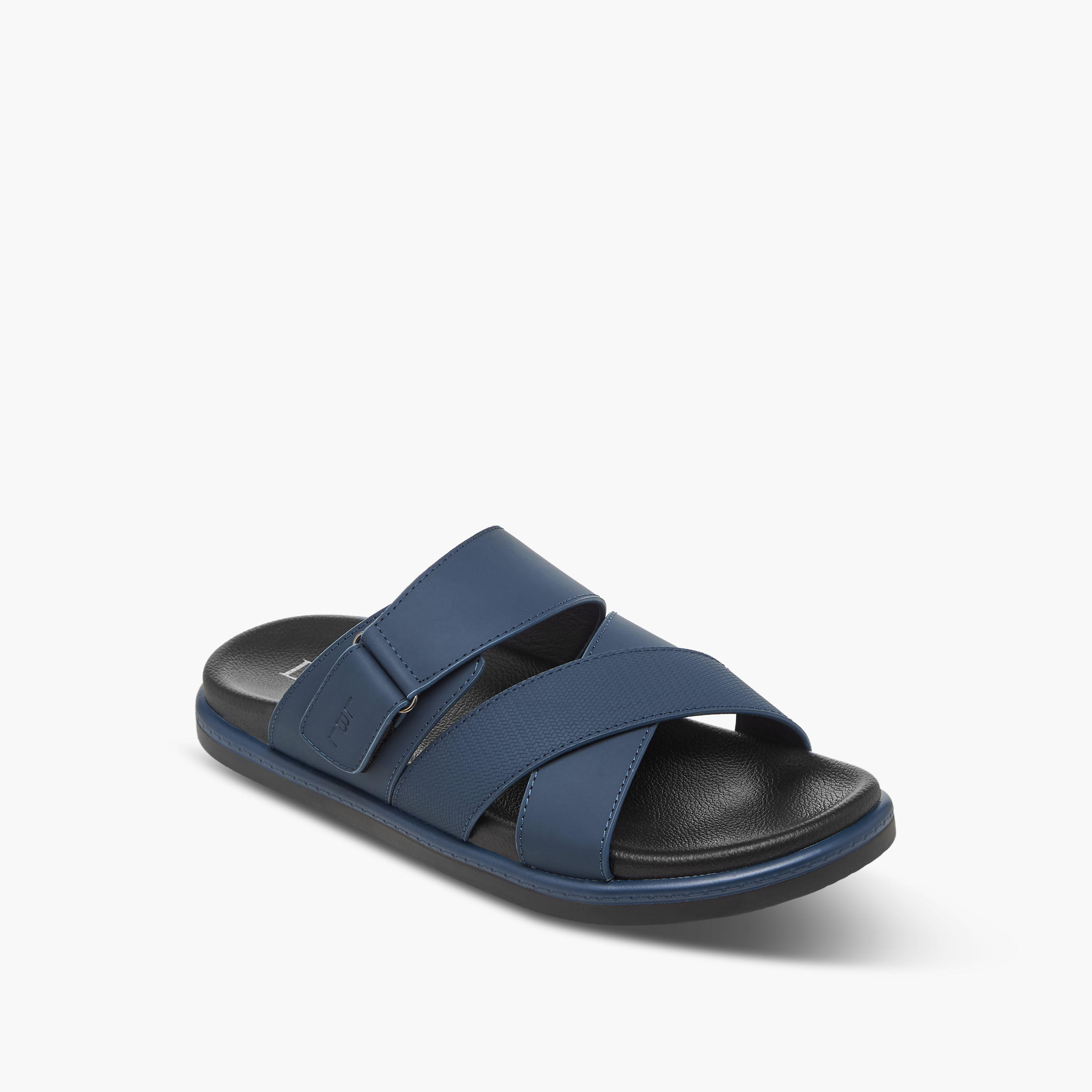 صندل بأحزمة متقاطعة للرجال إل بي إل من شو إكسبريس-men-shoes-sandals-image-2