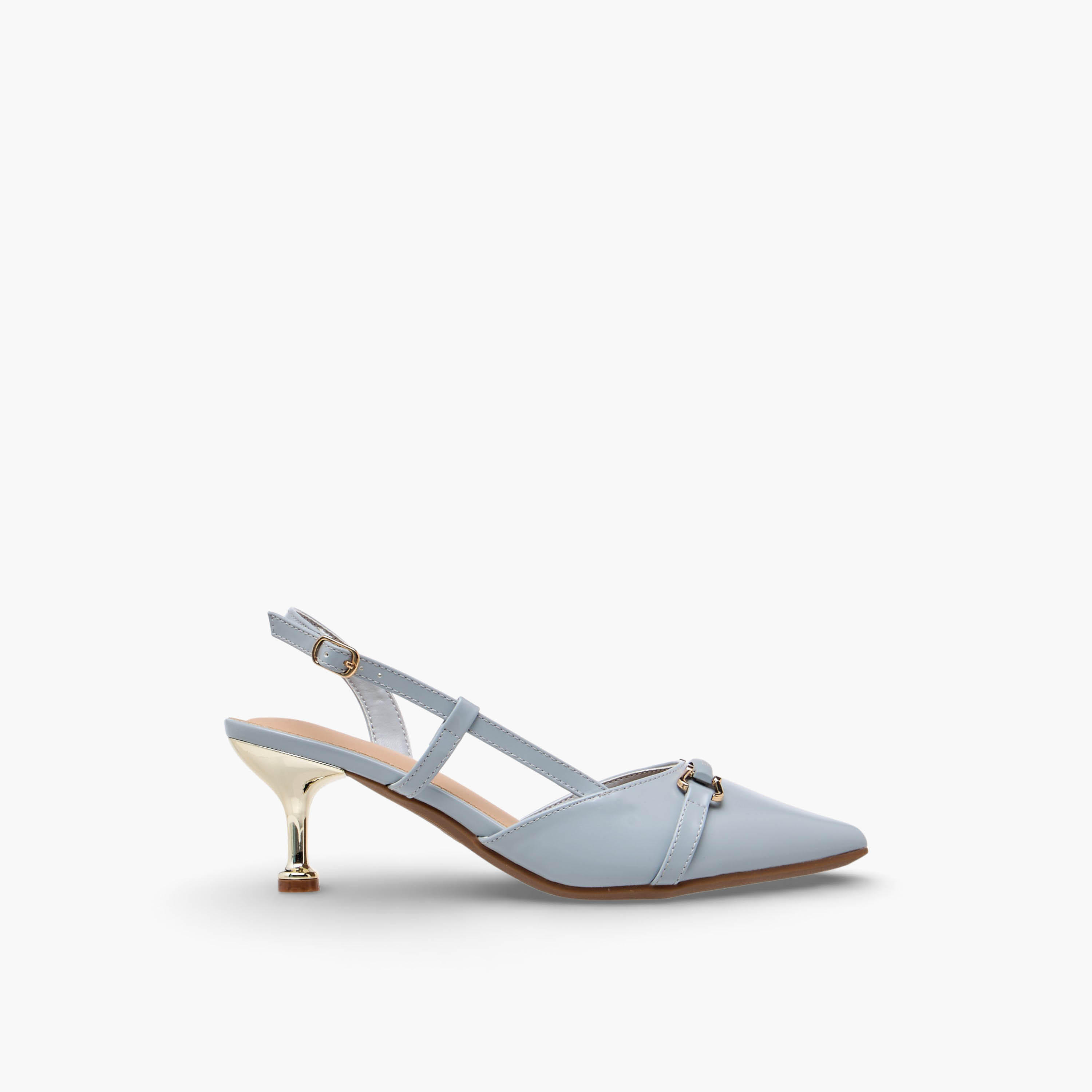 حذاء بمقدمة مدببة وكعب مخروطي للنساء من فلورا بيلا-women-shoes-heels-image-3