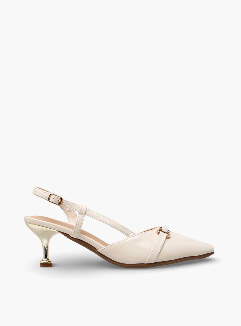حذاء بمقدمة مدببة وكعب مخروطي للنساء من فلورا بيلا-women-shoes-heels-image-3
