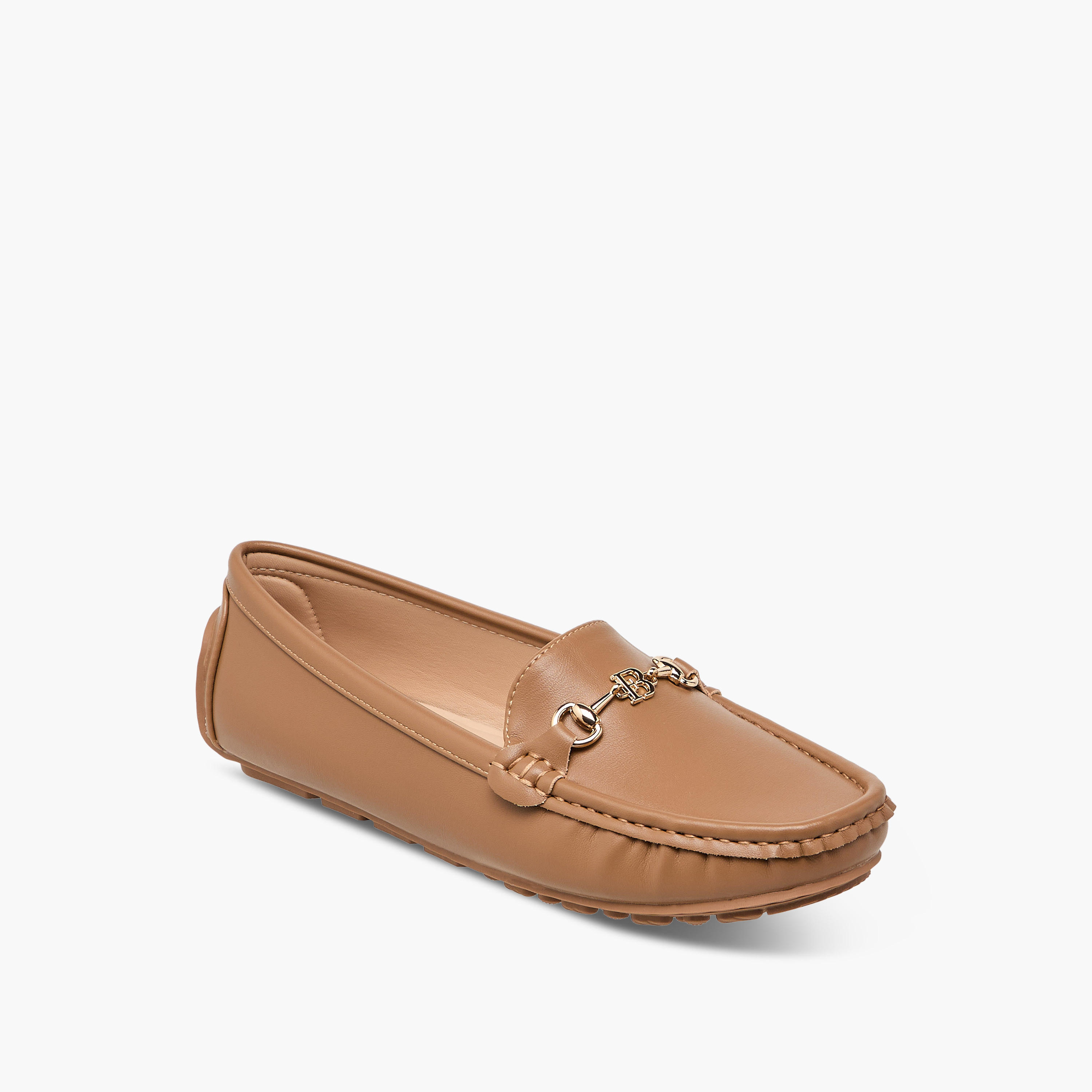 حذاء سهل الارتداء بزينة معدنية من فلورا بيلا-women-shoes-loafersandmoccasins-image-2