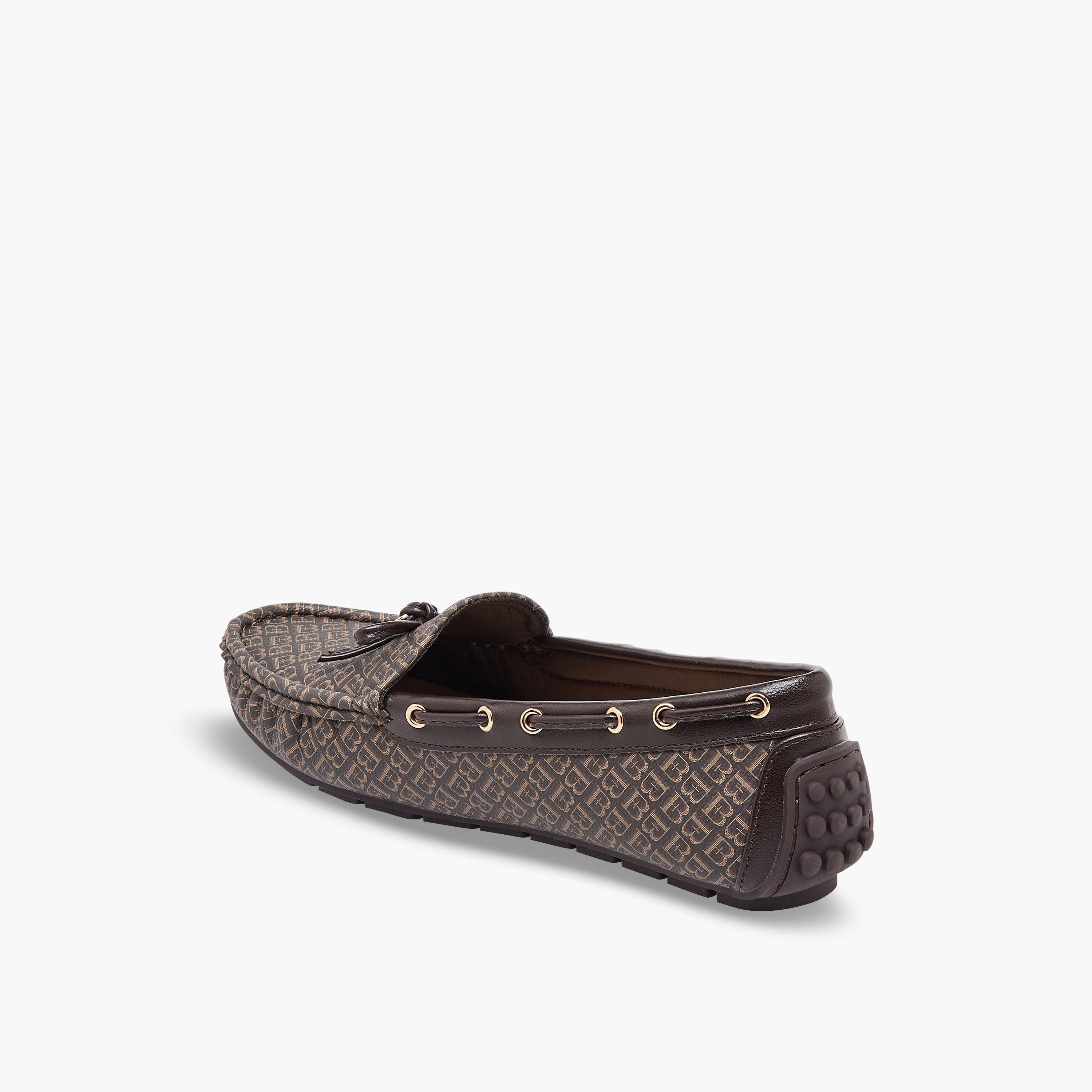 حذاء لوفر بطبعات مونوجرام للنساء من فلورا بيلا-women-shoes-flats-moccasins-image-5