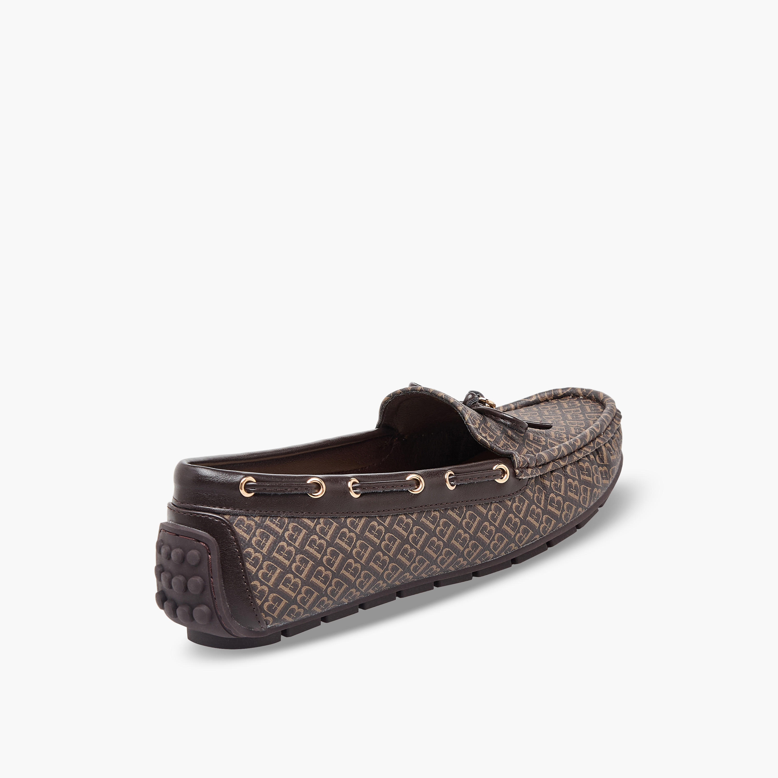حذاء لوفر بطبعات مونوجرام للنساء من فلورا بيلا-women-shoes-flats-moccasins-image-6
