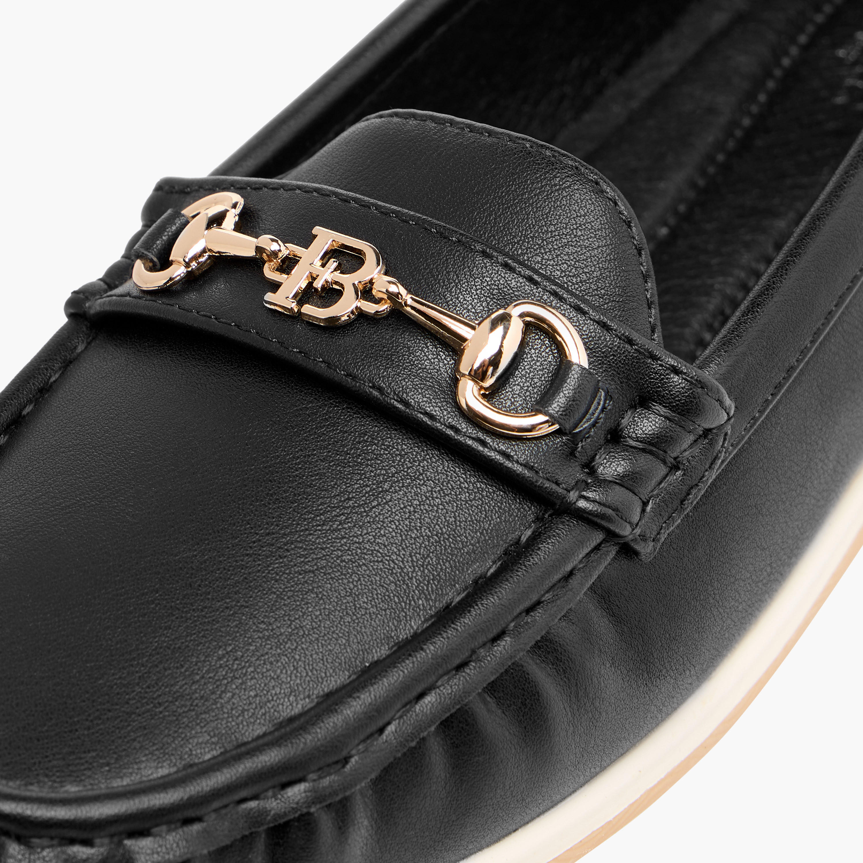 Flora Bella Solid Buckle Accent Slip-On Loafers-women-shoes-flats-loafers-image-4