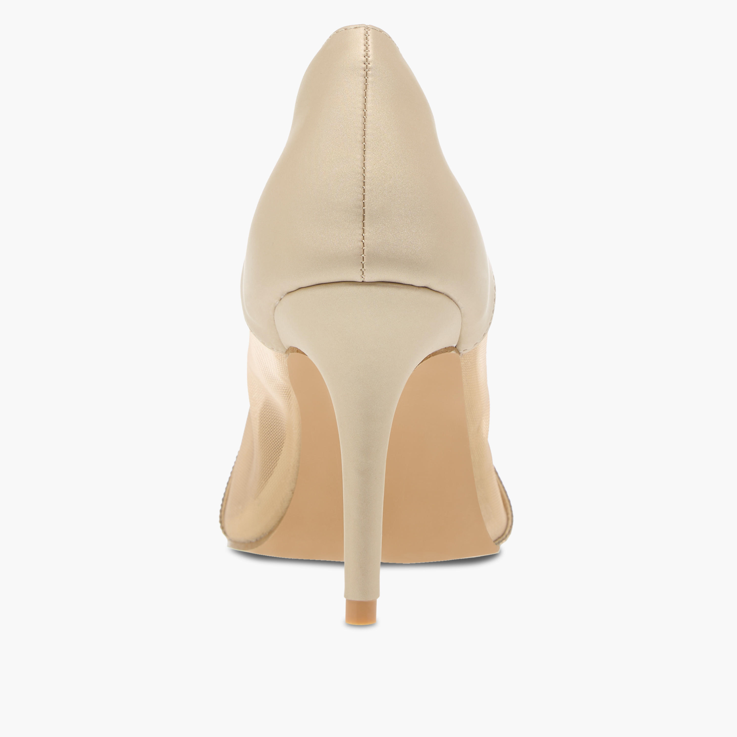 حذاء نسائي ميتاليك سهل الارتداء بكعب عالي من فلورا بيلا-women-shoes-heels-image-5