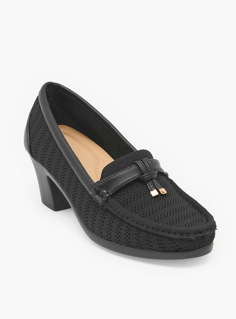 Flora Bella Women Block Heel Loafers-women-shoes-heels-image-2