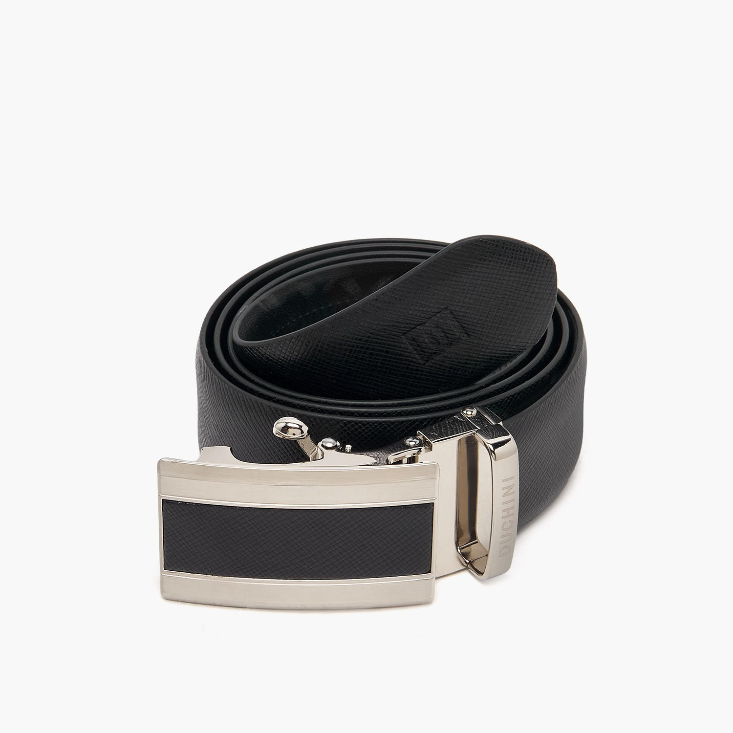 Duchini Men Auto Lock Buckle Leather Belt-men-beltsandwallets-belts-image-2