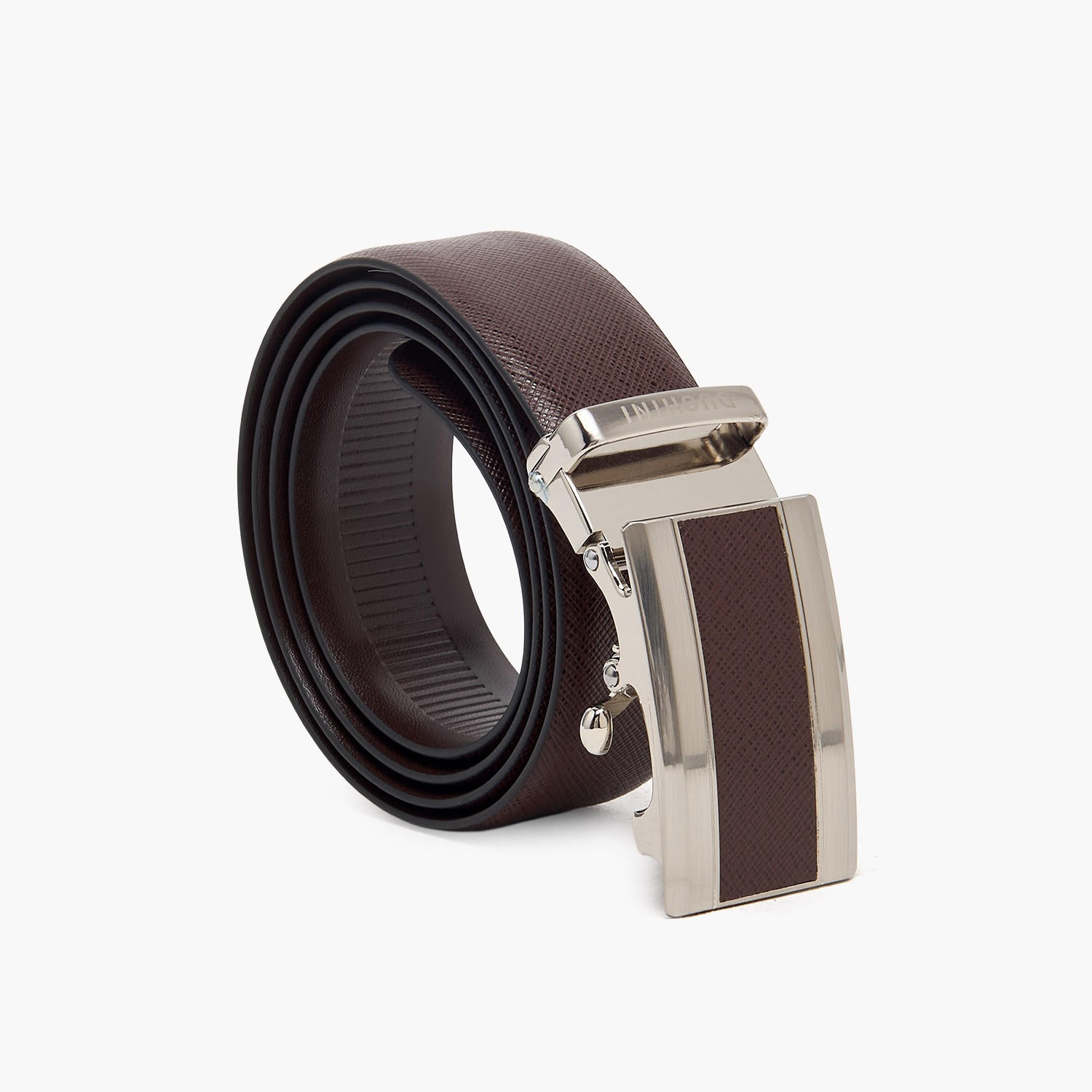 Duchini Men Auto Lock Buckle Leather Belt-men-beltsandwallets-belts-image-1